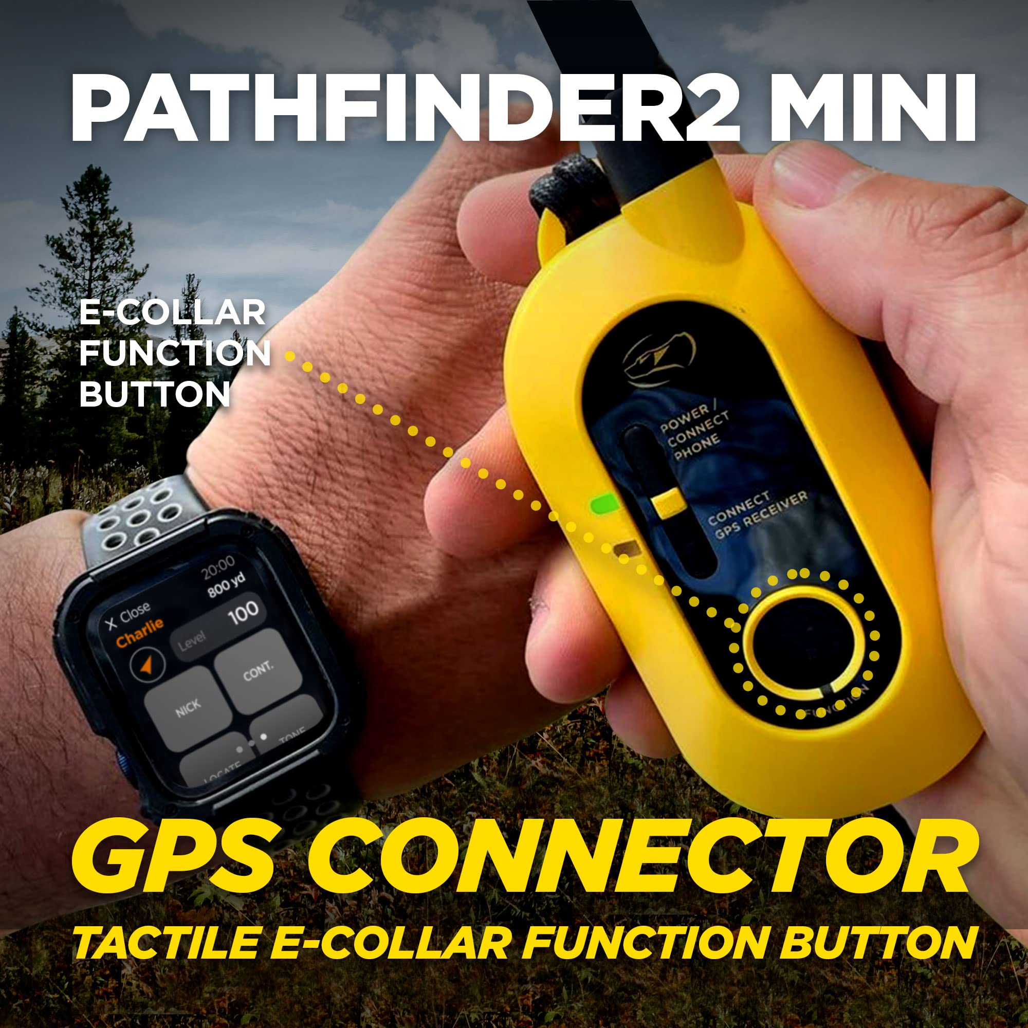 Dogtra Pathfinder 2 GPS Dog Tracker e Collar 9 Mile Long Range LED Light No Monthly fees Free App Waterproof Smartwatch Control Satellite Real Time Tracking Multiple Dogs Smartphone Required thumbnail 3