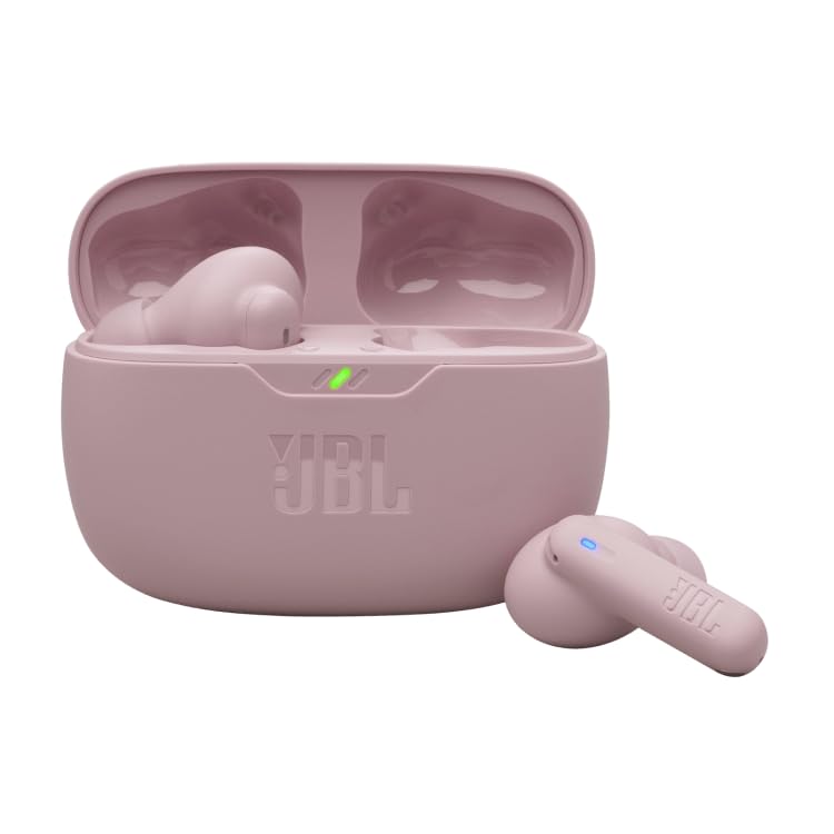 JBL Vibe Beam 2 - True Wireless Noise Cancelling Earbuds Pure Bass Sound &amp; Smart Ambient Technology, 4mics for Crisp, Clear Calls, up to 40Hrs of Playback, IP54 Dust &amp; Water Resistant (Black) thumbnail 4