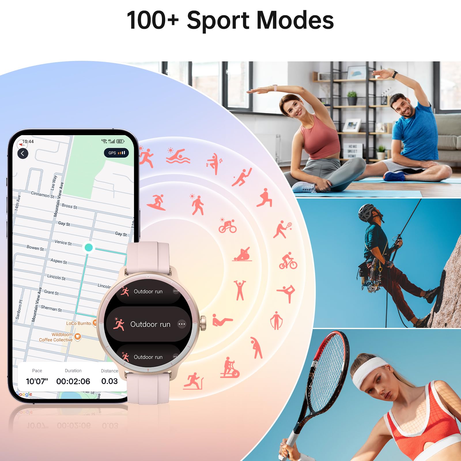 Smart Watch for Men Women thumbnail 5