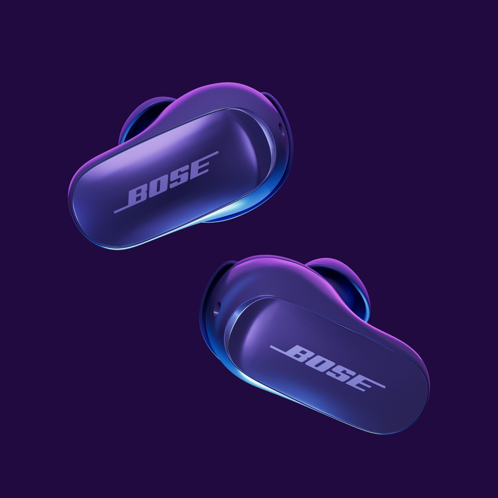 Bose New QuietComfort Ultra Bluetooth Earbuds (2nd Gen), Wireless Noise Cancelling Earbuds, Up to 6 Hours Battery, IPX4 Rating, Immersive Audio, Deep Bass, Midnight Violet - Limited Edition Color thumbnail 2
