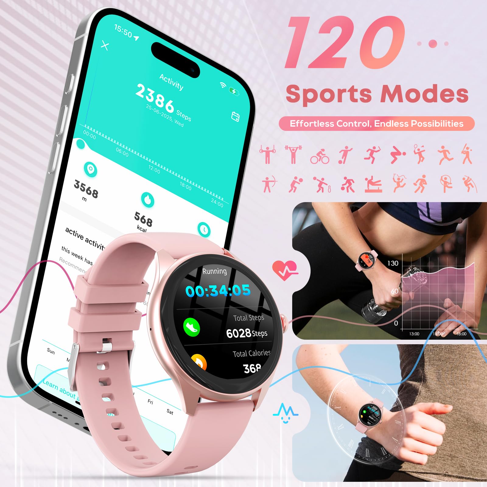 DIVOAZBVO Smart Watches thumbnail 4