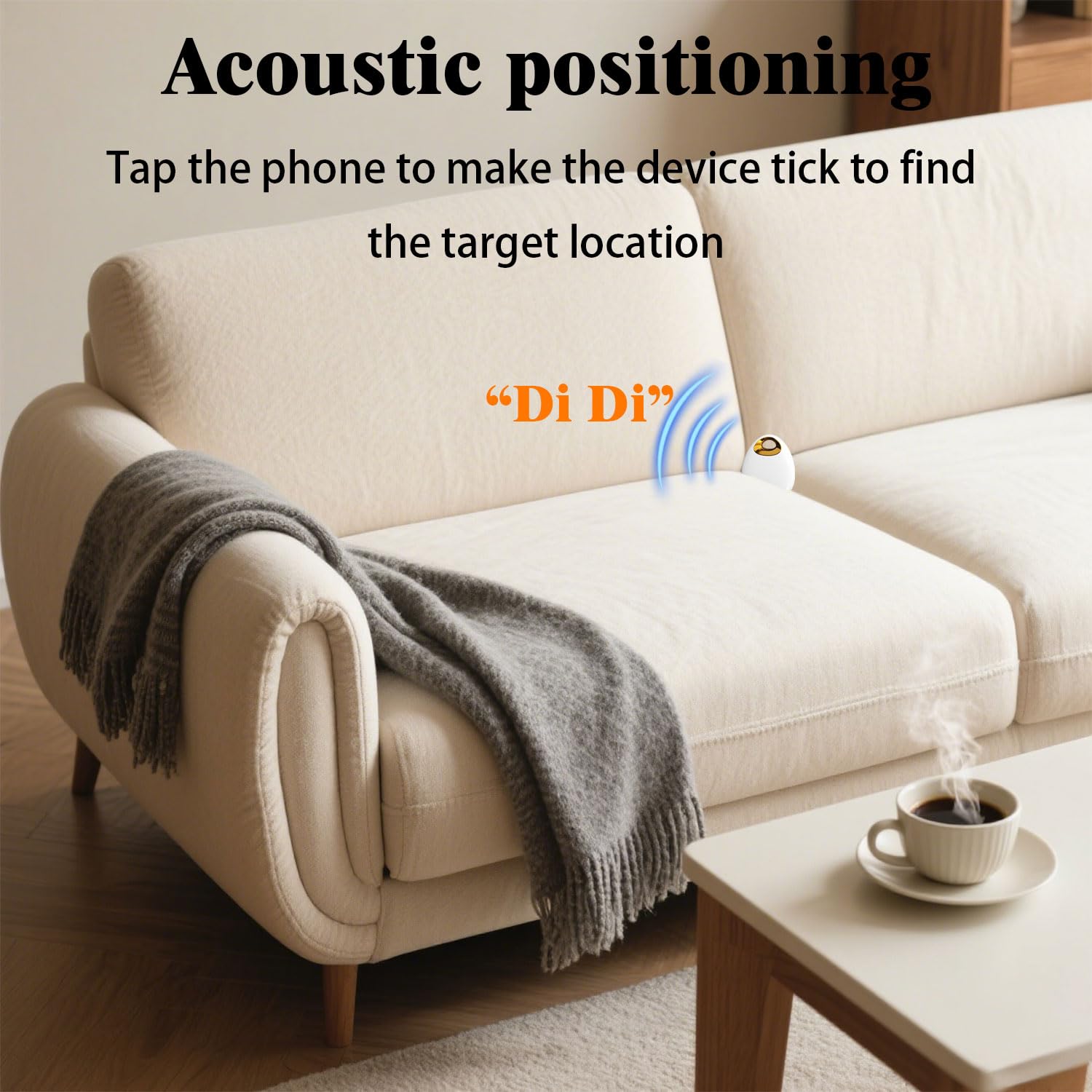 GPS Tracker for Dogs &amp; Cats – Waterproof, Lightweight, Mini Real-Time Pet Locator with 1-Year Battery, No Subscription or SIM Required, Track History, iOS &amp; Android Compatible thumbnail 5