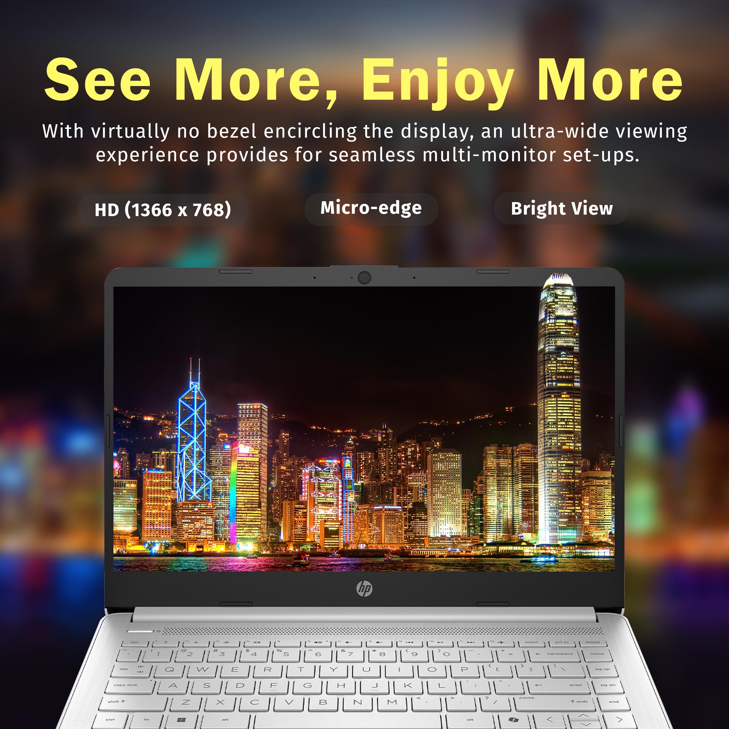 HP Stream 14" HD BrightView Laptop thumbnail 5