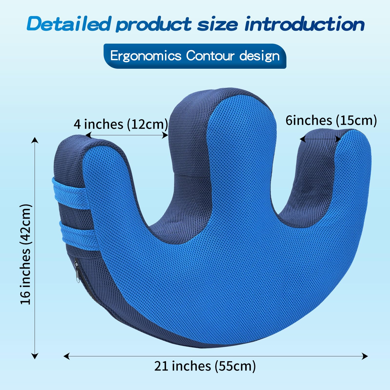 Makrozoia Patient Turning Device Elderly to Change Diaper - Bedridden Patient Products for Bed Sores - Elderly Assistance Products for Turning Over in Bed thumbnail 2