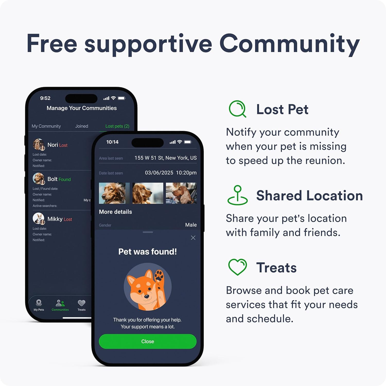 PETLOC8 Dog GPS Tracker - Real-Time Location Tracking Device with App - Smart Alerts &amp; Geo-Fence - Collar-Compatible, Waterproof - Long-Life Battery - 4G Built-in SIM - iOS &amp; Android thumbnail 5