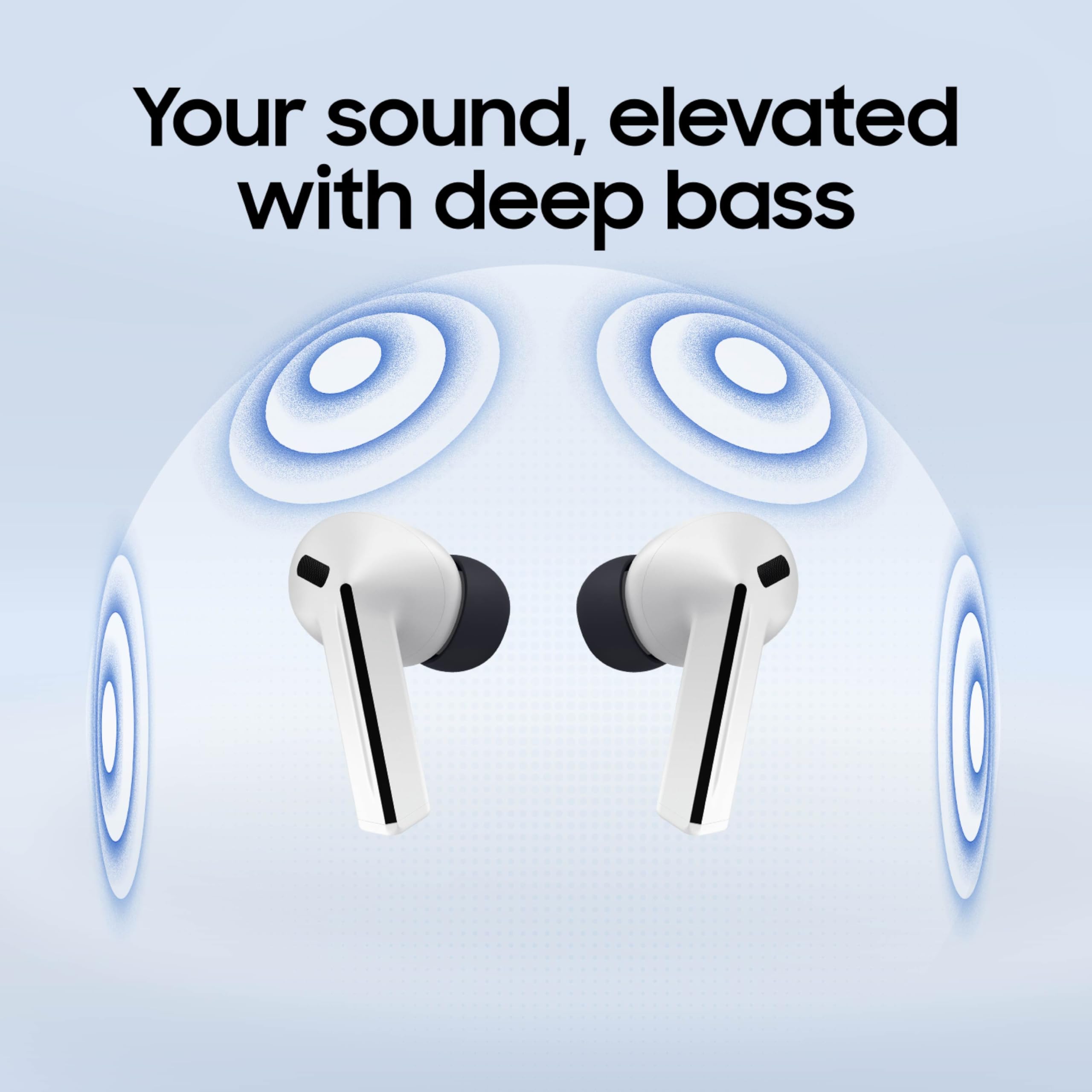 Samsung Galaxy Buds 3 Pro AI True Wireless Bluetooth Earbuds, Noise Cancelling, Sound Optimization, Redesigned Comfort Fit, Silver [US Version, Amazon Exclusive, 2Yr Warranty] thumbnail 3