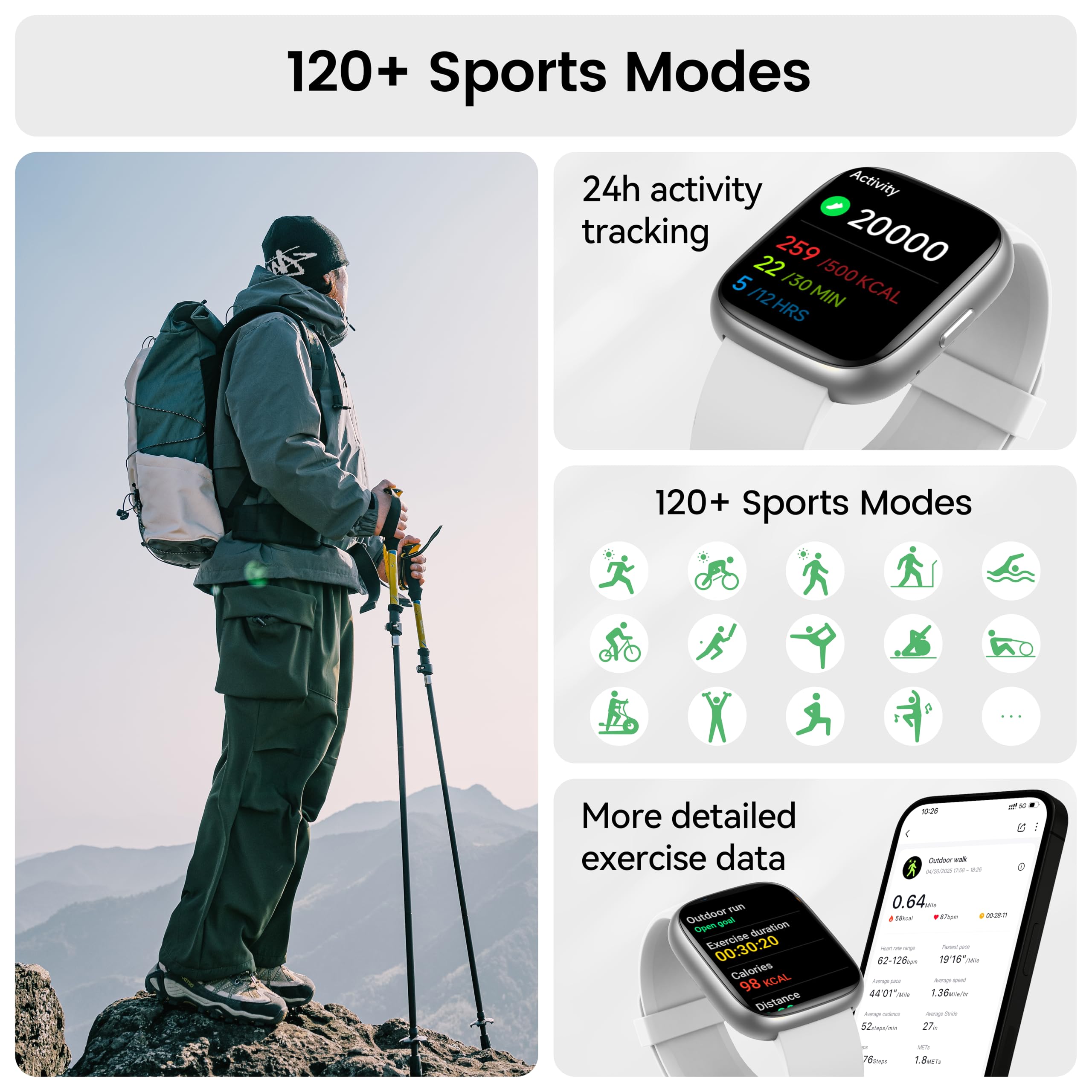 Smart Watch with Alexa Built-in thumbnail 5