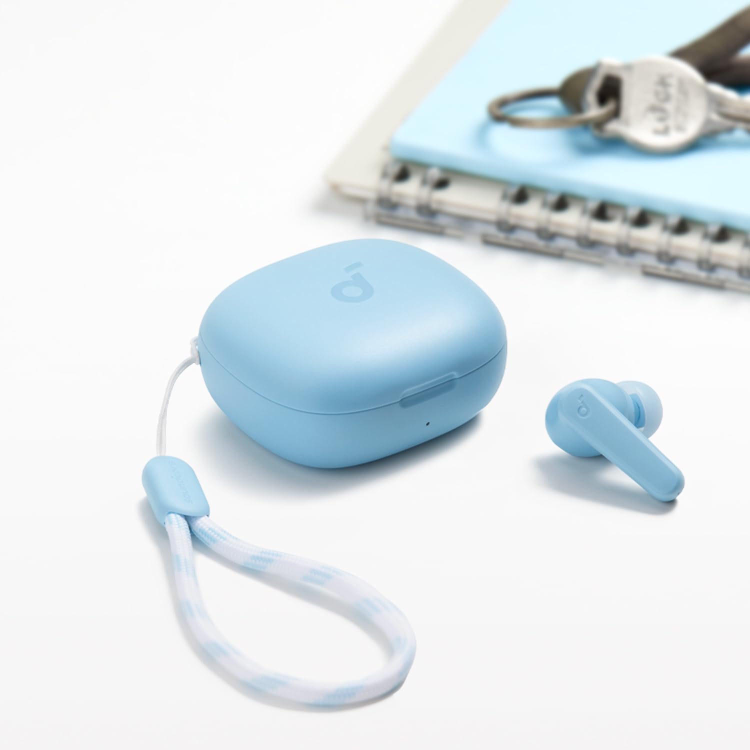 Soundcore by Anker P20i True Wireless Earbuds, 10mm Drivers with Big Bass, Bluetooth 5.3, 30H Long Playtime, Water-Resistant, 2 Mics for AI Clear Calls, 22 Preset EQs, Customization (Blue) thumbnail 2