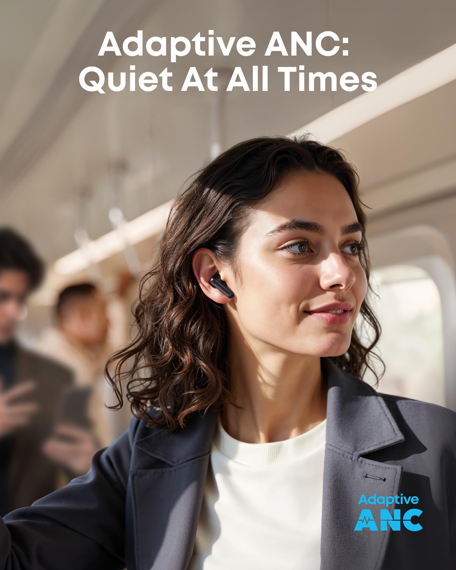 Soundcore P41i by Anker, Adaptive Noise Cancelling Earbuds with Portable Phone Charger and Built-in Lightning Adapter, 12H Playtime, 192H with Case, 6-Mic AI Clear Calls, IPX5 thumbnail 4