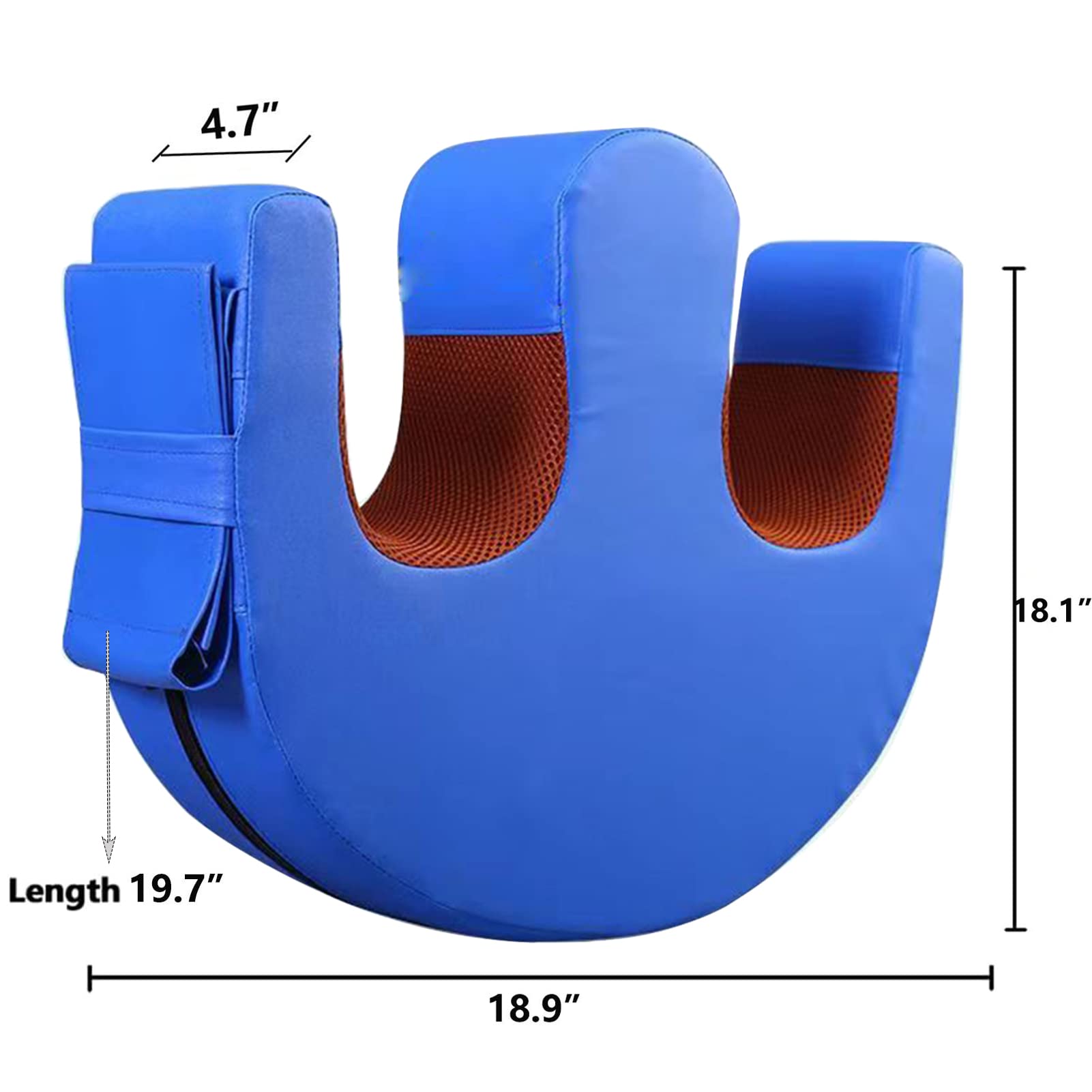 YZRYXHWL Bedridden Patient Turning Device-Multifunctional Turning Pillow PU Leather Anti-Bedsore Waterproof Paralyzed Bed Shift Nursing Products Helping The Elderly Turn Over Pillow thumbnail 2