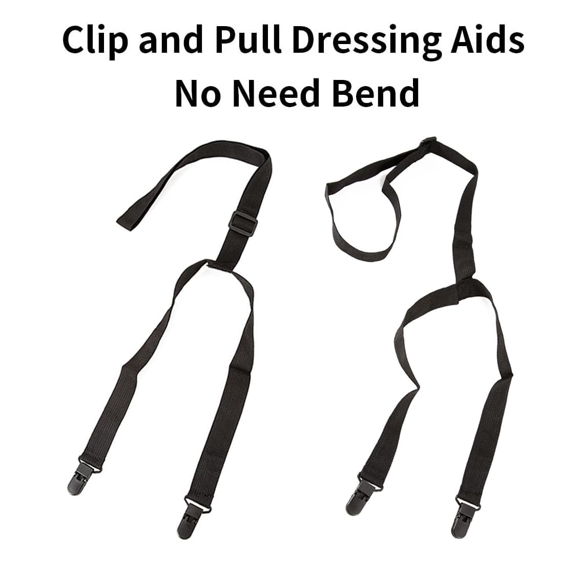 2PCS Assistive Devices for Disabled, Clip and Pull Dressing Aids Pants Wearing Assist Tool Device, Dressing Aid for Pants, Wearing Assist Tool for for Disabled Pregnant Injuries Pants Helper thumbnail 2