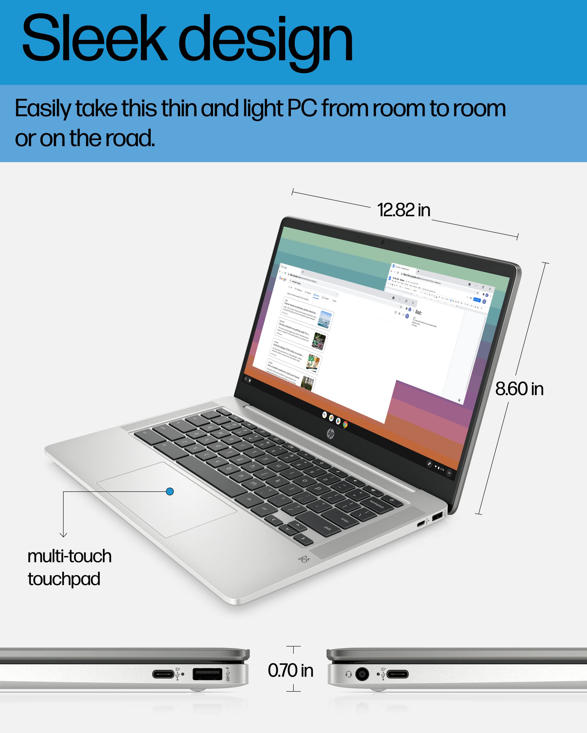 HP Chromebook 14 Laptop thumbnail 5