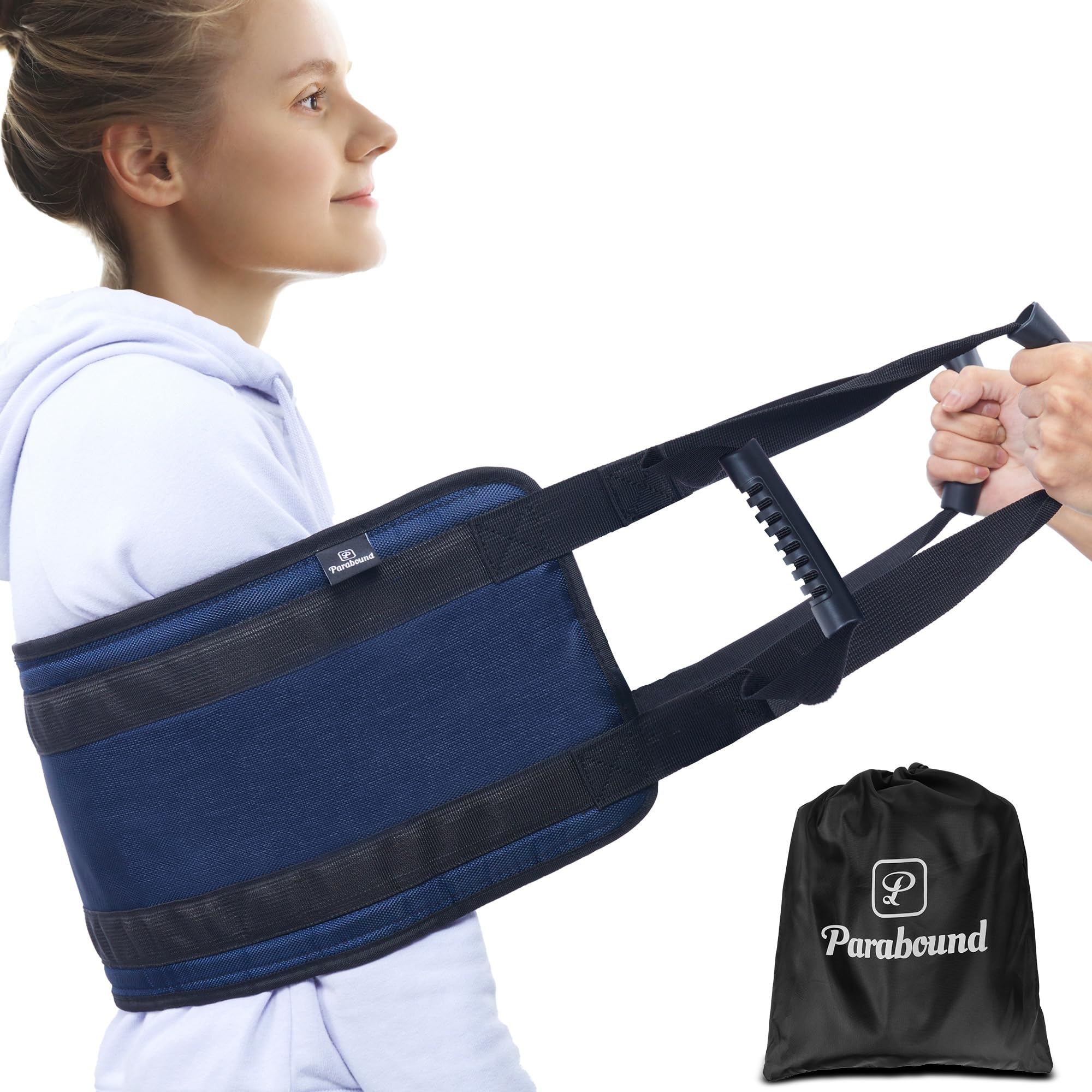 Parabound Transfer Sling For Elderly And Disabled, Lift Assist Gait Belt For Seniors, Patient Lift Sling Mobility Aid, Transfer Belt Lifting Strap For Senior Home Care Device image 1
