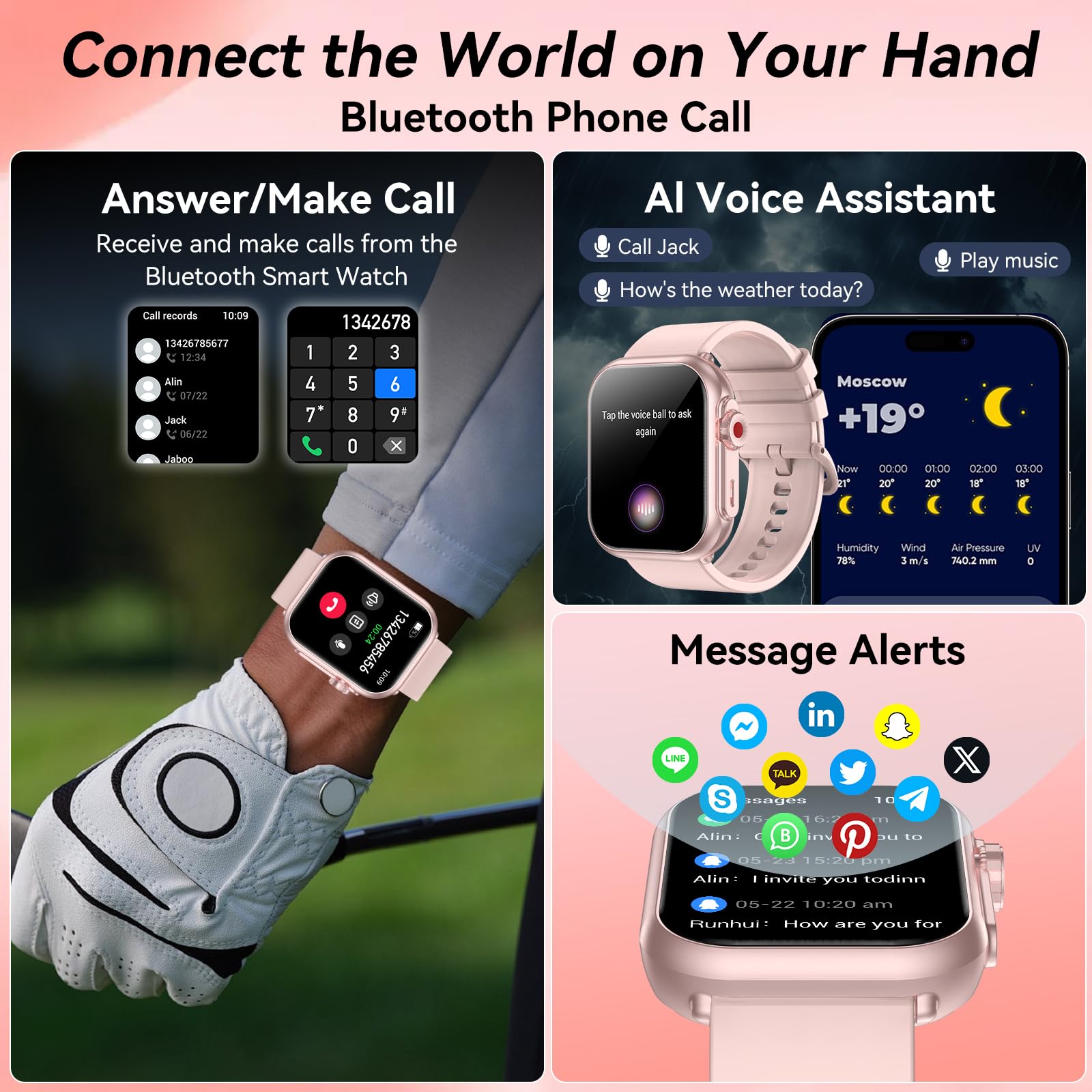 Smart Watch for Men Women thumbnail 4