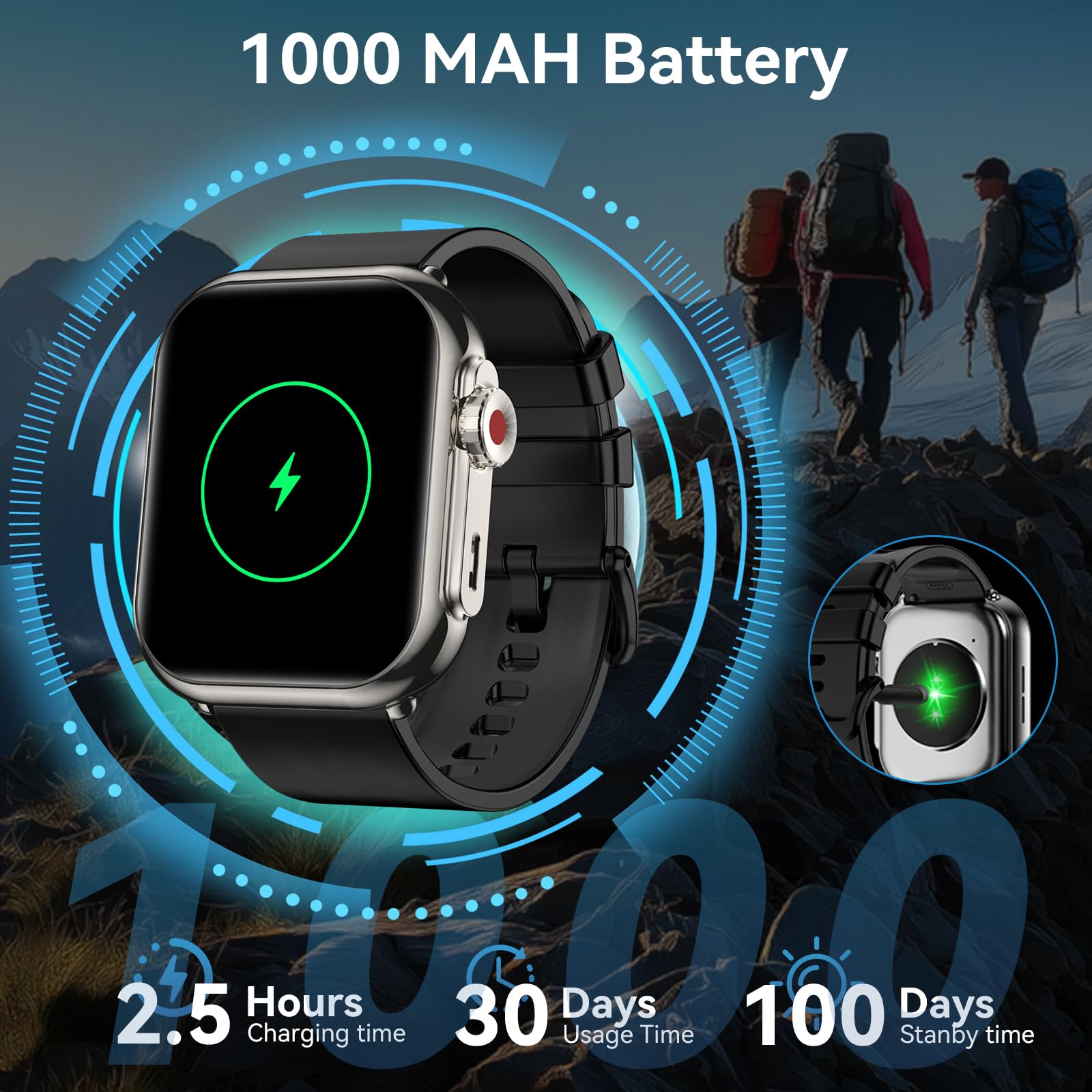 Smart Watch for Men Women thumbnail 5