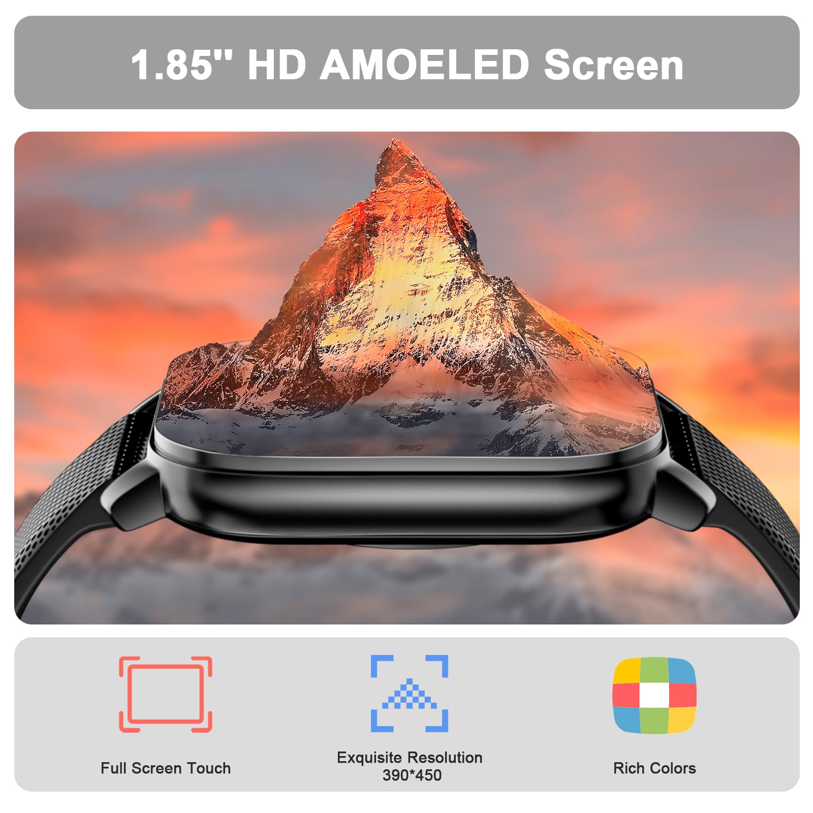 Smart Watches for Men Women thumbnail 3