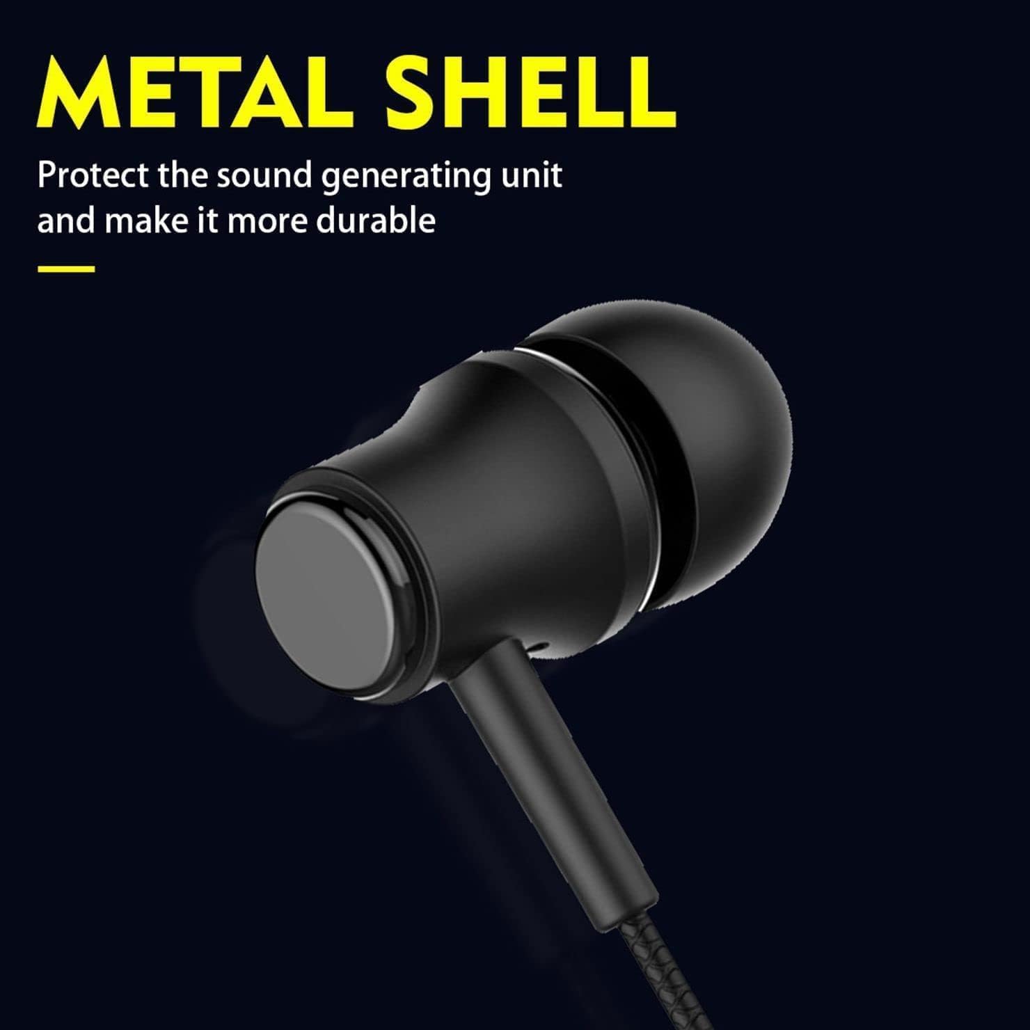 2Pack Headphones Wired Earphones, Ear Buds with Mic Volume Control HiFi Stereo Noise Cancelling, in-Ear Wired Headphones with Strong Bass, Fits All 3.5mm Jack Device thumbnail 5