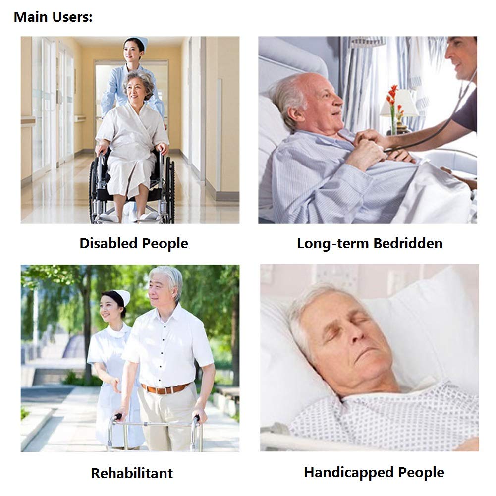 31.5 Inch Padded Bed Transfer Nursing Sling for Patient, Elderly Safety Lifting Aids Home Bed Assist Handle Back Lift Mobility Belt for Patient Care thumbnail 4