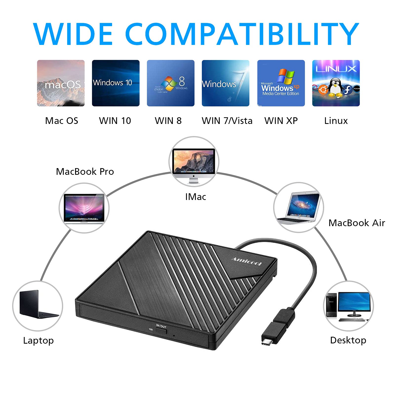 Amicool External DVD Drive thumbnail 3