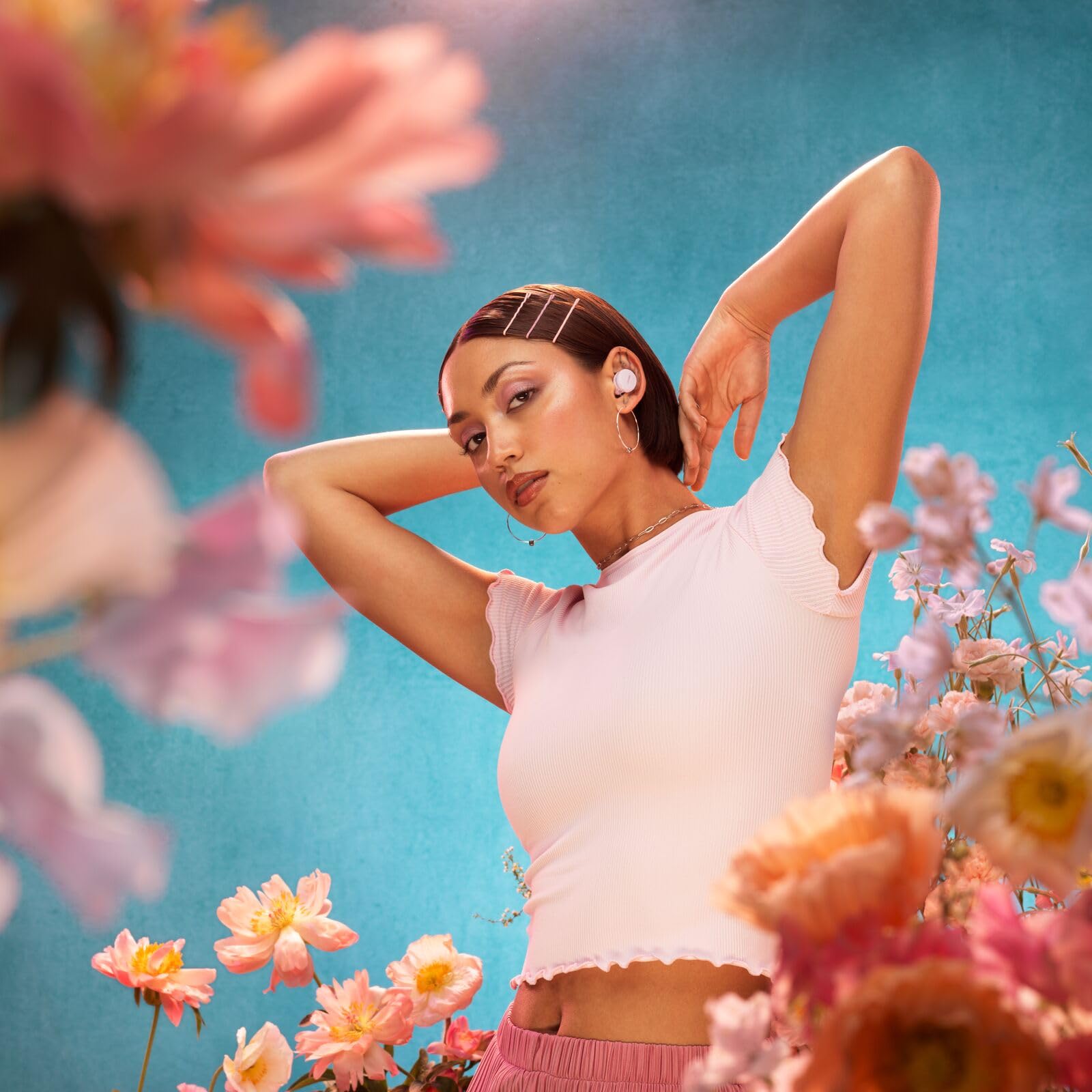 Bose QuietComfort Earbuds - True Wireless Bluetooth Earbuds with Active Noise Cancellation and Mic, USB-C Charging, IPX4 Rating, Up to 8.5 Hours of Playtime, Twilight Blue - Limited Edition Color thumbnail 3