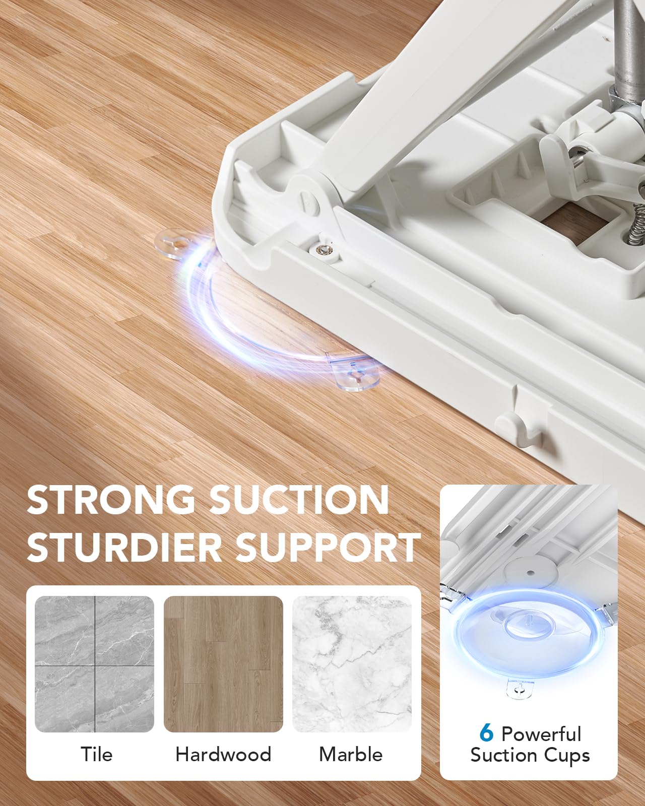 HUANUO 2-in-1 Electric Chair Lift for Elderly – Floor Lift &amp; IP68 Waterproof Bath Lift for Tub, Foldable, 308 lbs Capacity, Remote Control, Height Adjustable 2.3"-18.9", for Fall Recovery &amp; Home Care thumbnail 4