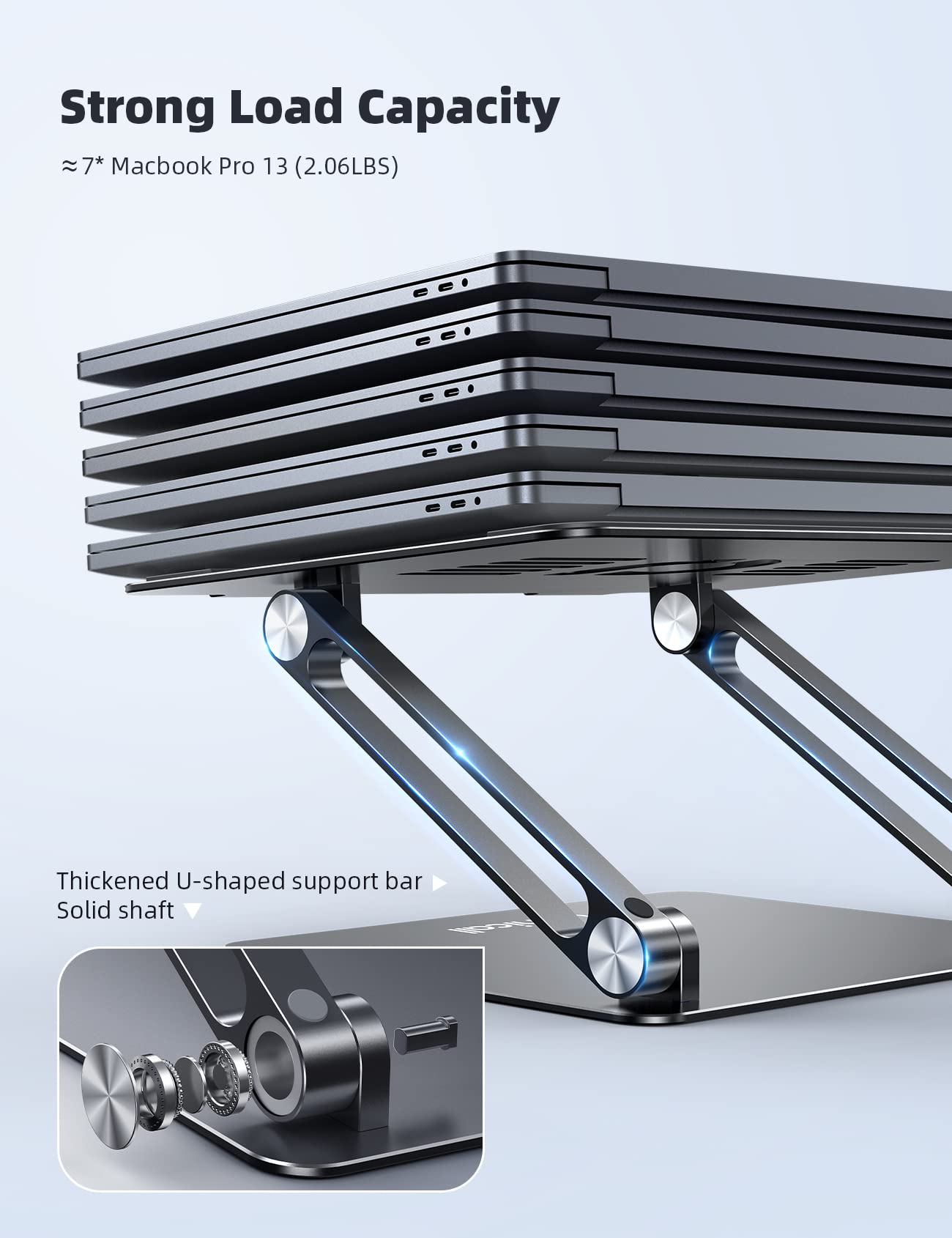 Lamicall Adjustable Laptop Stand thumbnail 5