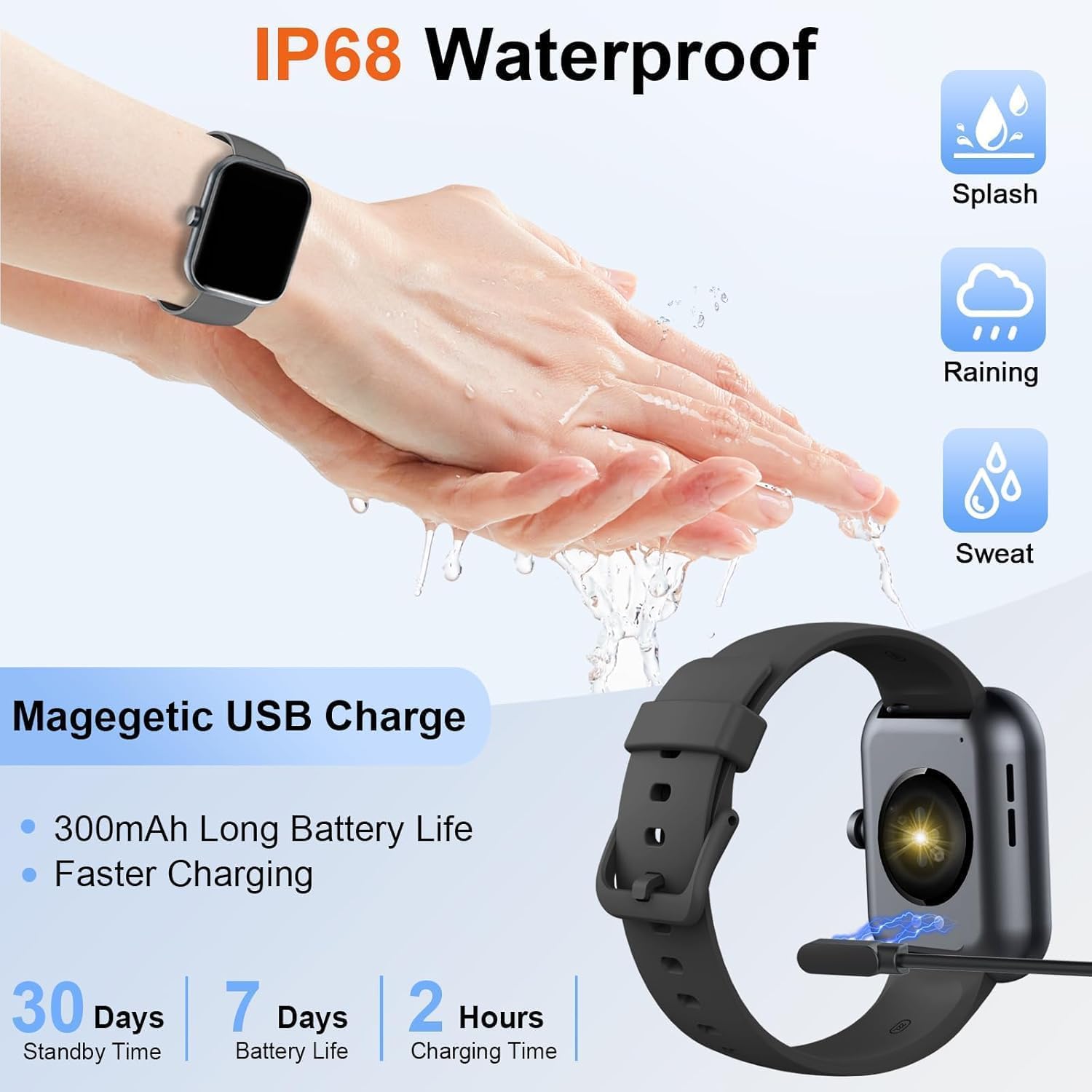 Smart Watch for Men Women thumbnail 4
