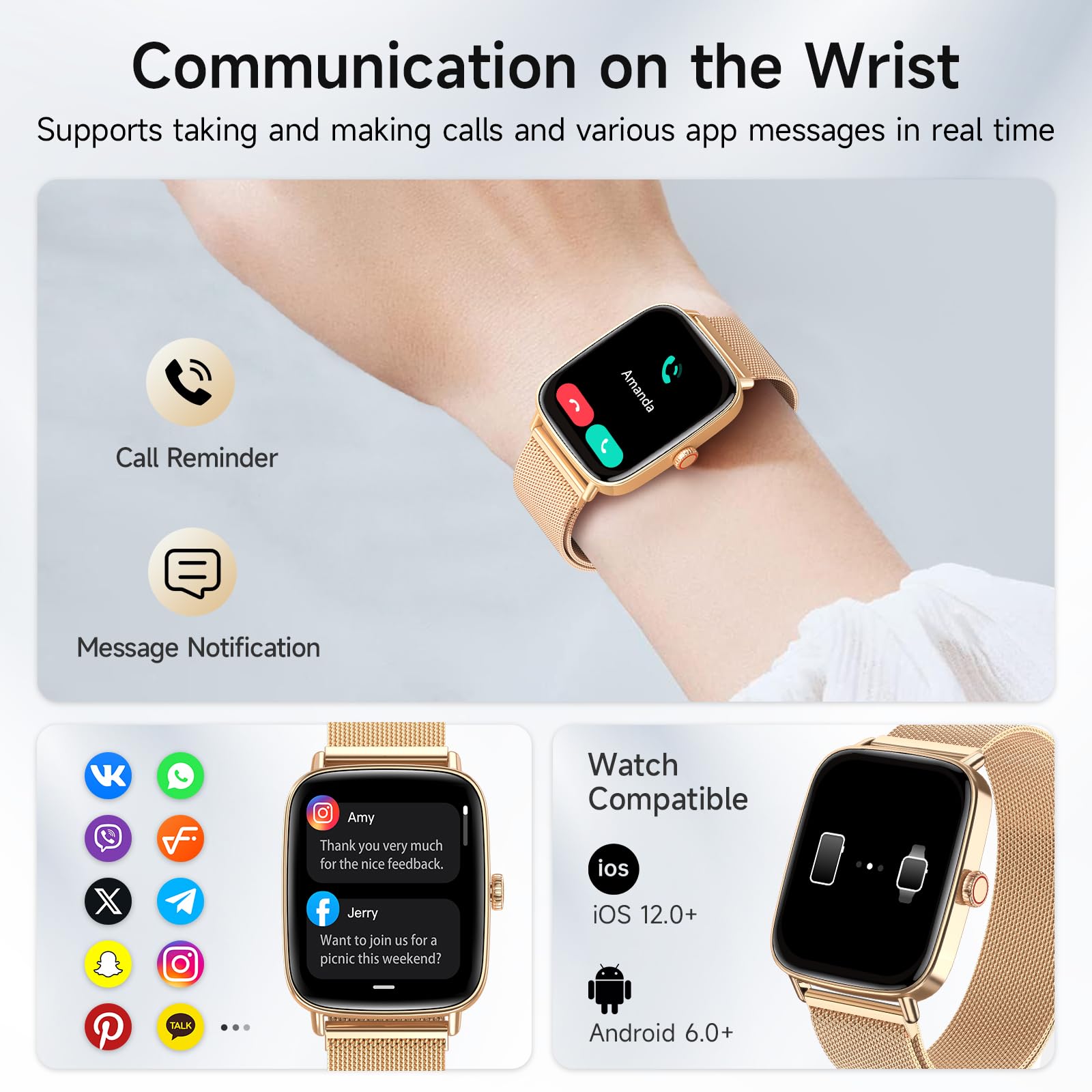 Smart Watch for Women thumbnail 2