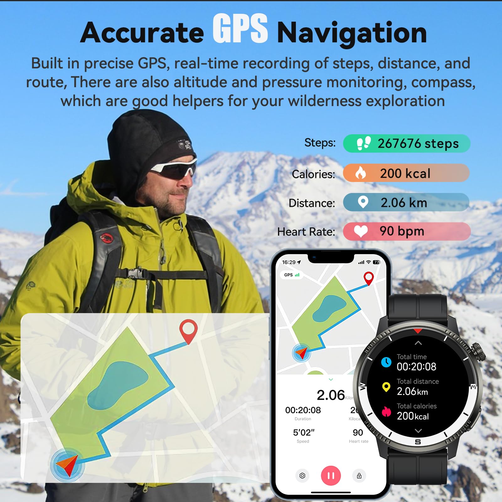 Hrevzon Smart Watch thumbnail 2