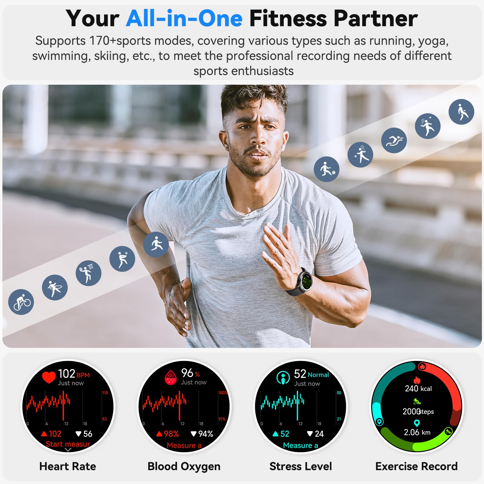 Hrevzon Smart Watch thumbnail 3