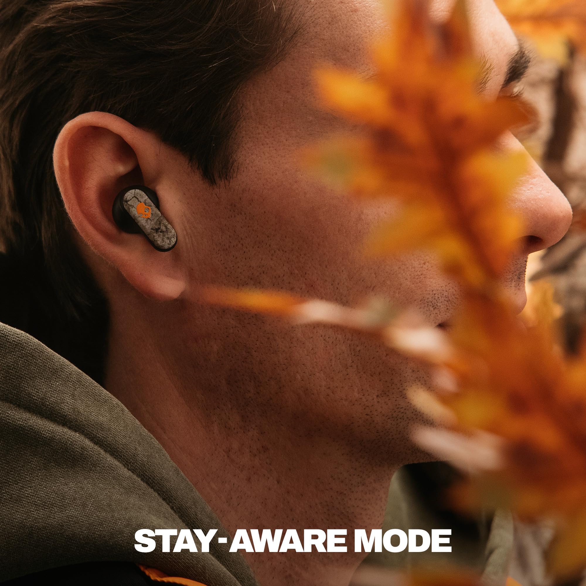 Skullcandy Dime Evo Wireless Earbuds, Bluetooth Headphones, Noise Isolating Fit, Up to 36 Hours Battery, Microphone for iPhone Android, Easy Carry with Clip-Anywhere Case - Preppy Sage thumbnail 5