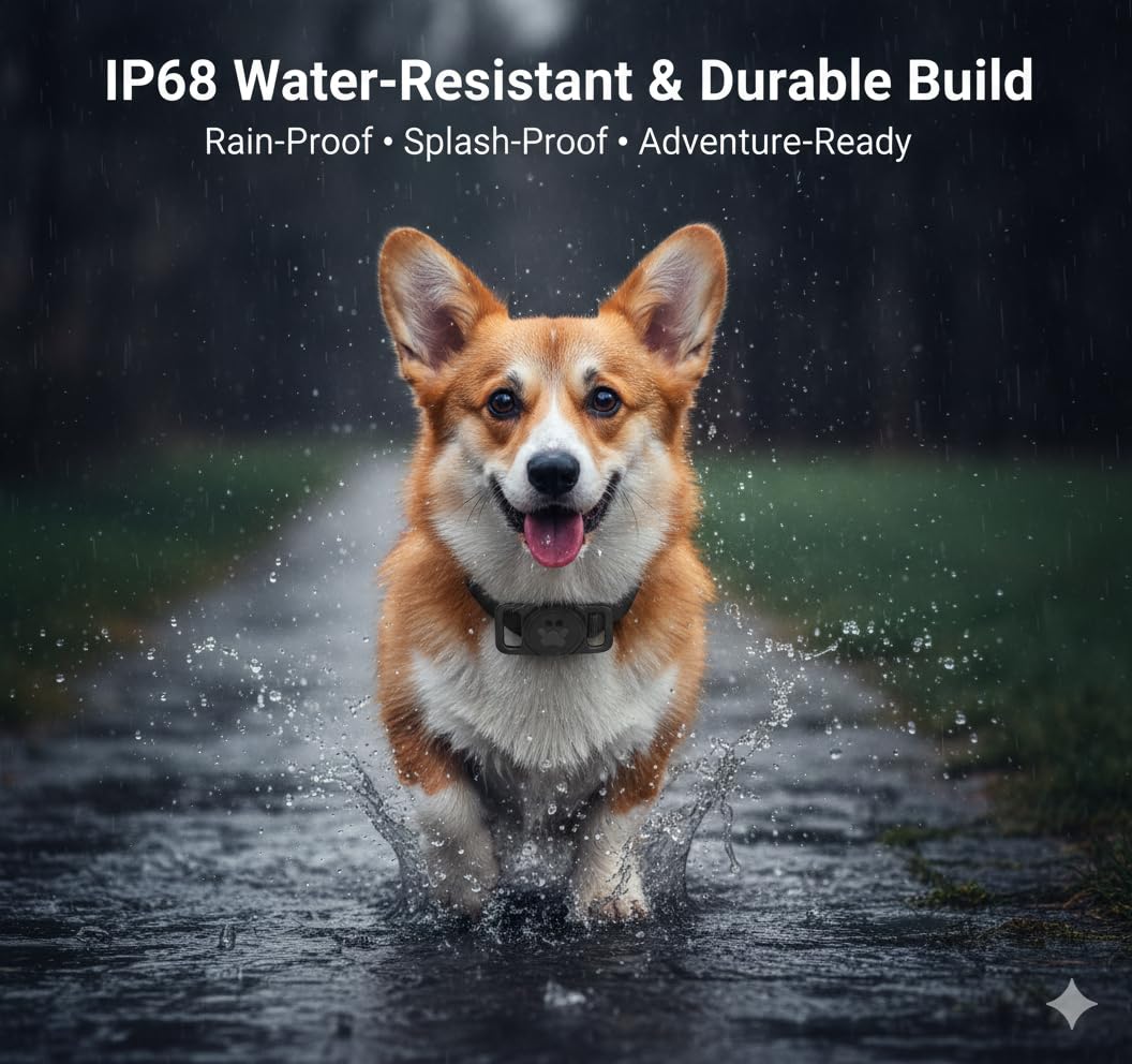 Smart Pet Location Tag with Holder – No Monthly Fee, Compatible with Apple Find My (iOS Only), Lightweight Anti-Lost Locator for Pets, Bags, and Personal Items thumbnail 5