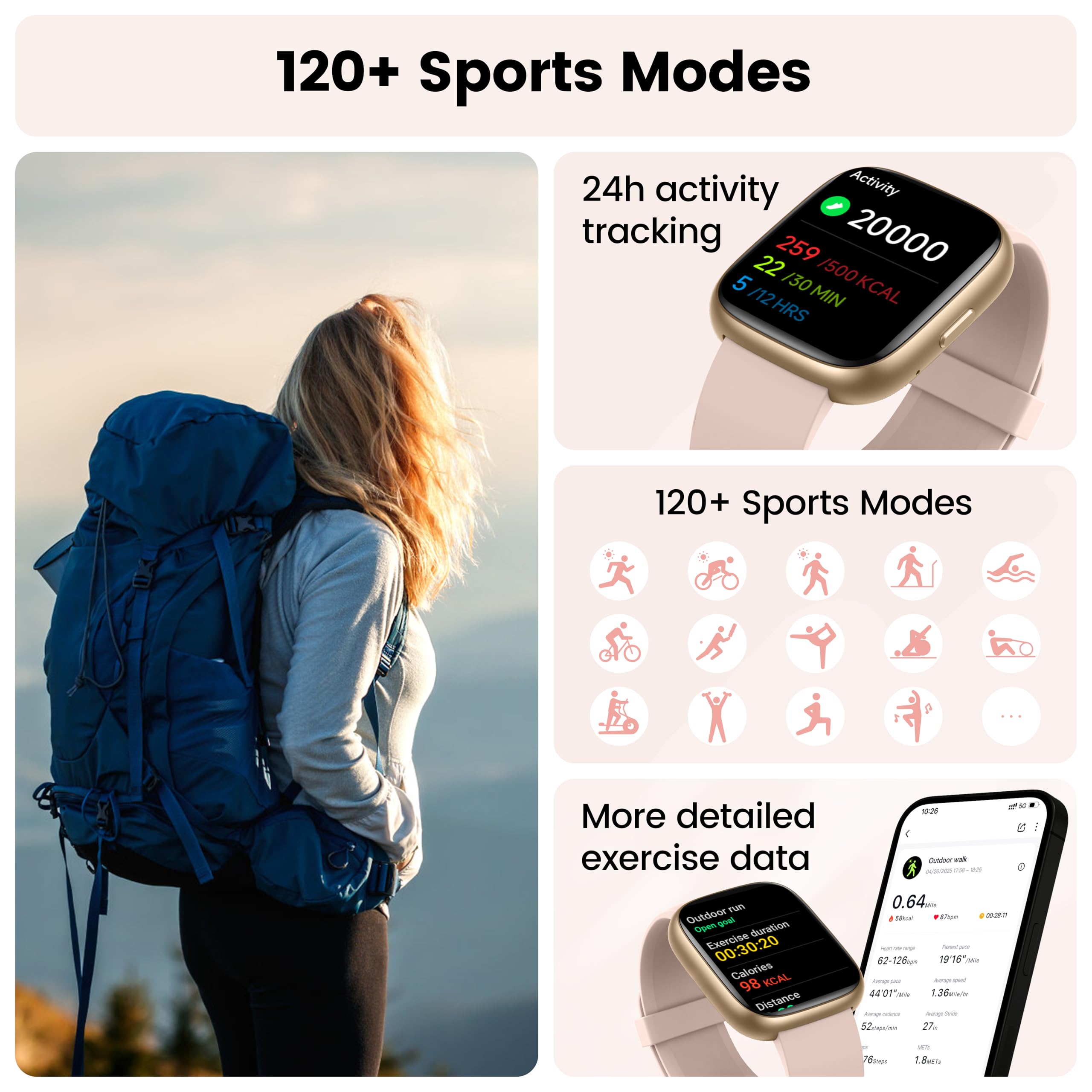 Smart Watch with Alexa Built-in thumbnail 5