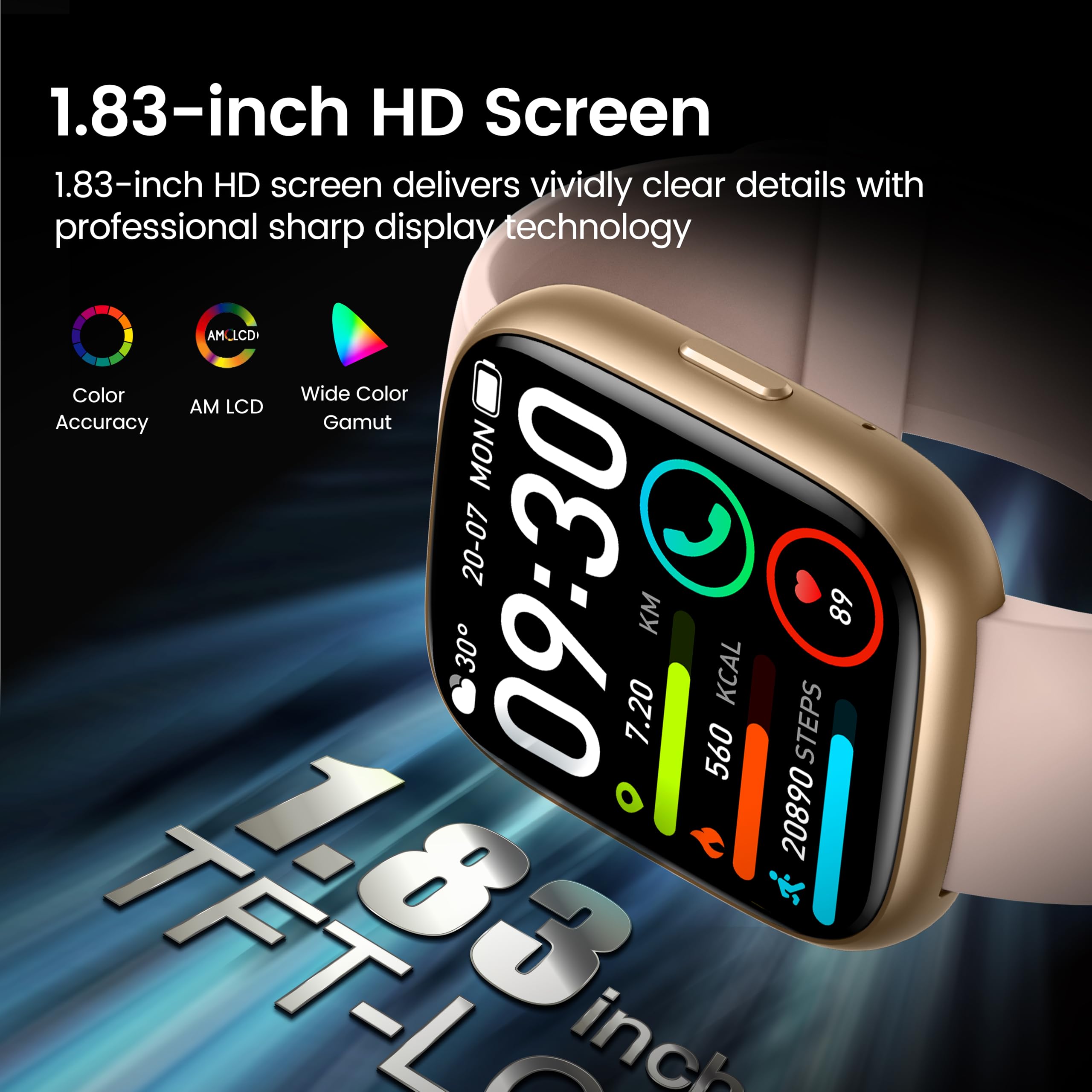 Smart Watch with Alexa Built-in thumbnail 2