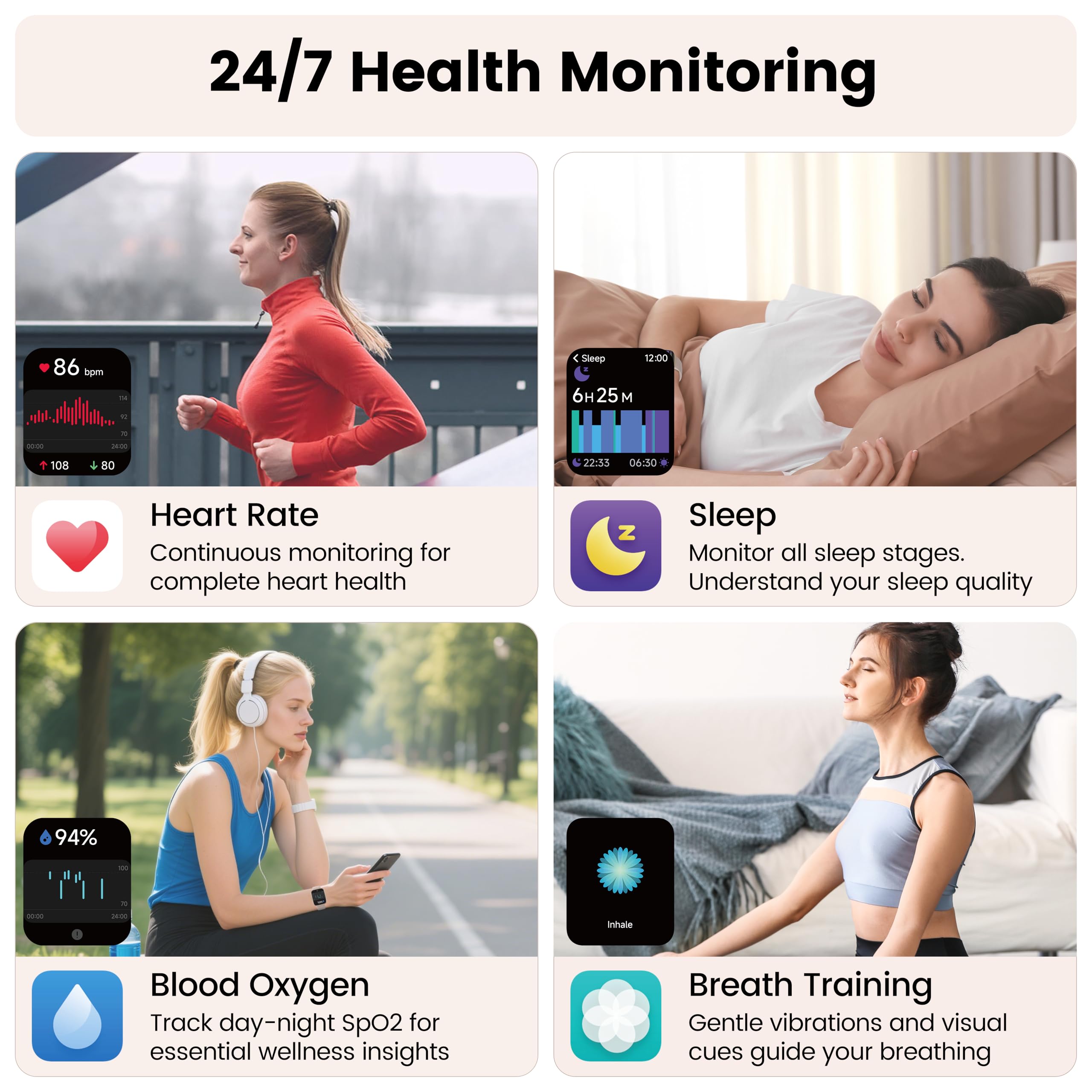 Smart Watch with Alexa Built-in thumbnail 4