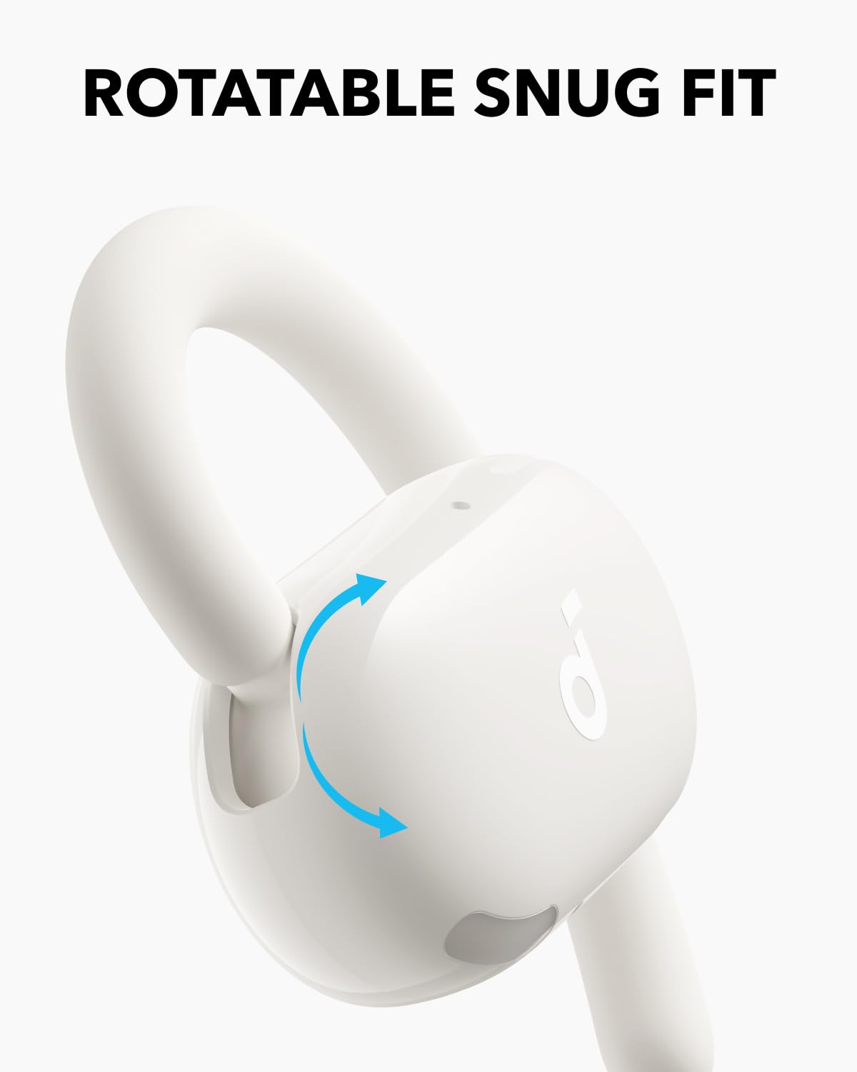 Soundcore V20i by Anker Open-Ear Headphones, Adjustable Ear Hooks, Ultra-Comfort, Snug Fit, Powerful Sound, Clear Calls, IP55, 36H Playtime, Bluetooth 5.4 Wireless Earbuds, Multipoint Connection thumbnail 3