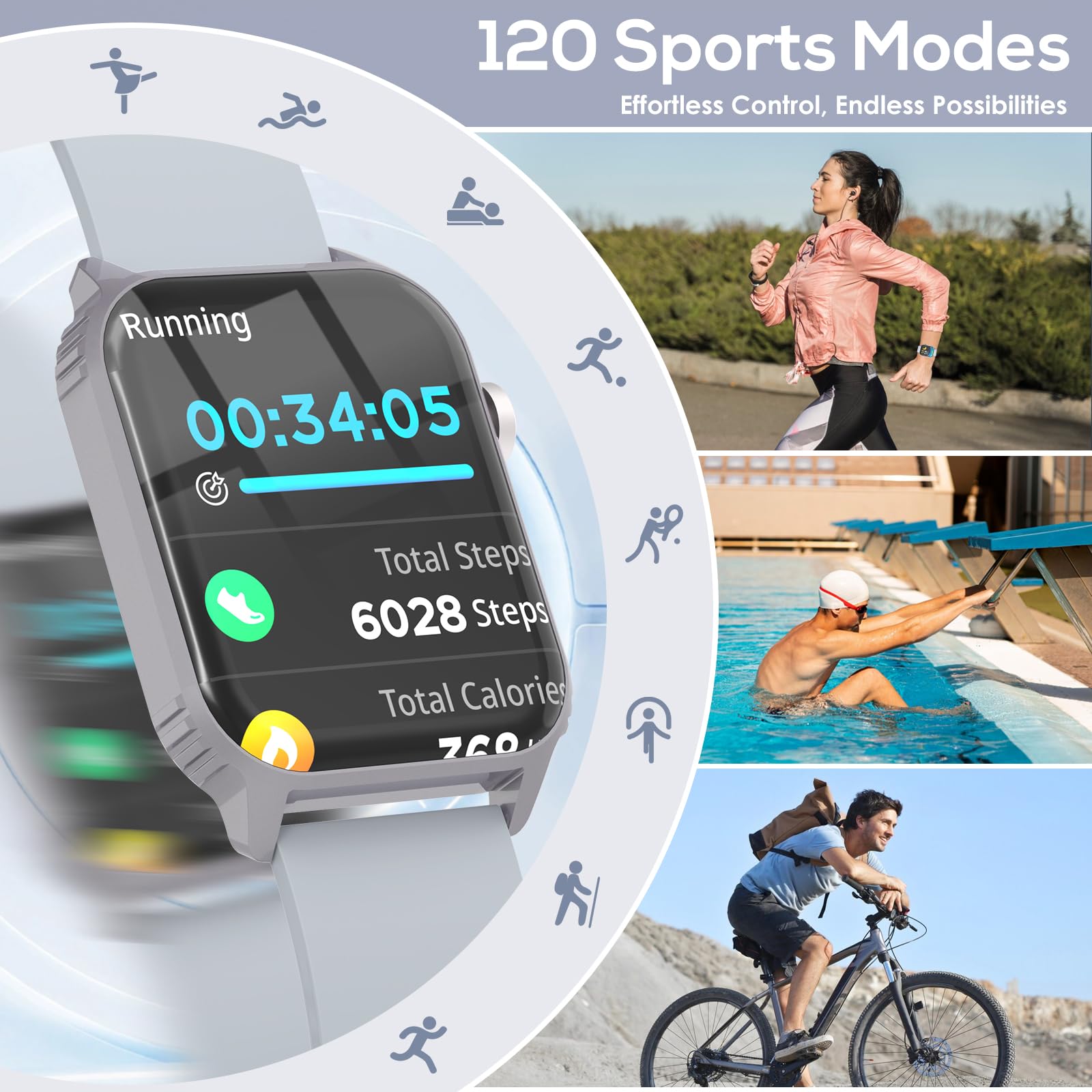 TRAUSI Smart Watch thumbnail 5