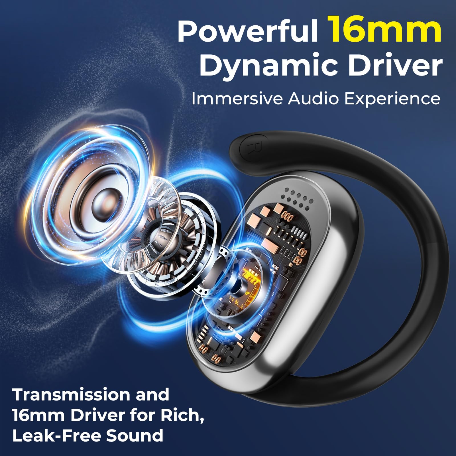 ANVOSED 144-Language Translation Earbuds for Android/iPhone with APP, 5-in-1 AI Translator Earbuds Real Time with Translation thumbnail 4