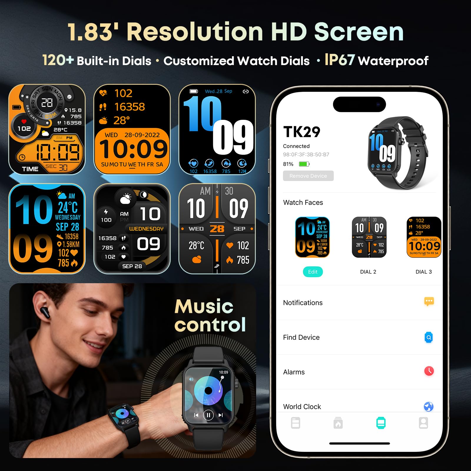 DIVOAZBVO Smart Watch thumbnail 5