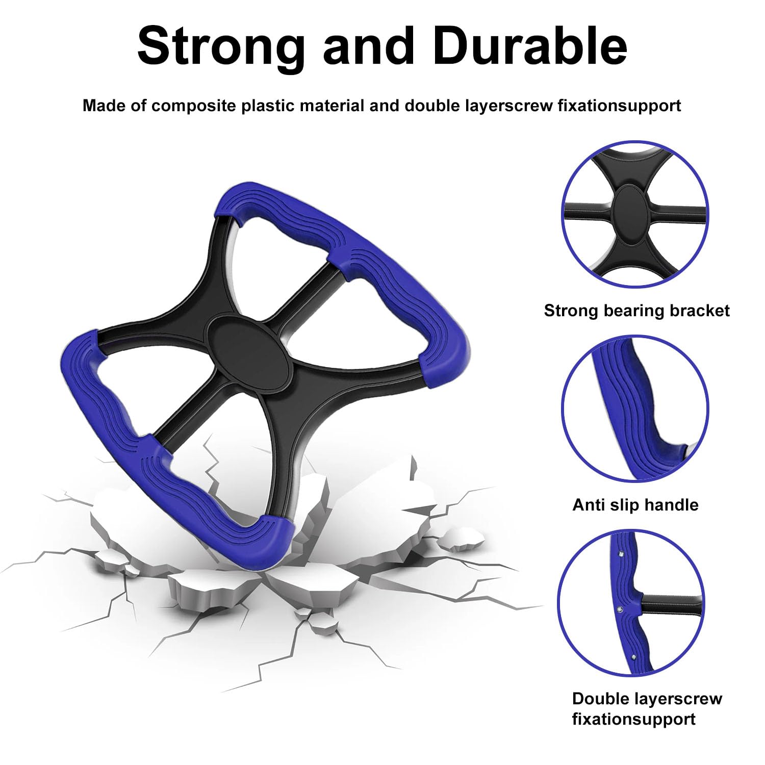 Liberty Lift Standing Aid for Elderly, Portable Lift Aid Bar with No-Slip Grip Handles to Transfer Elderly,Senior,Patient,Disabled Assists Caregiver or Nurse from Floor Standing Aids &amp; Supports Gifts thumbnail 3