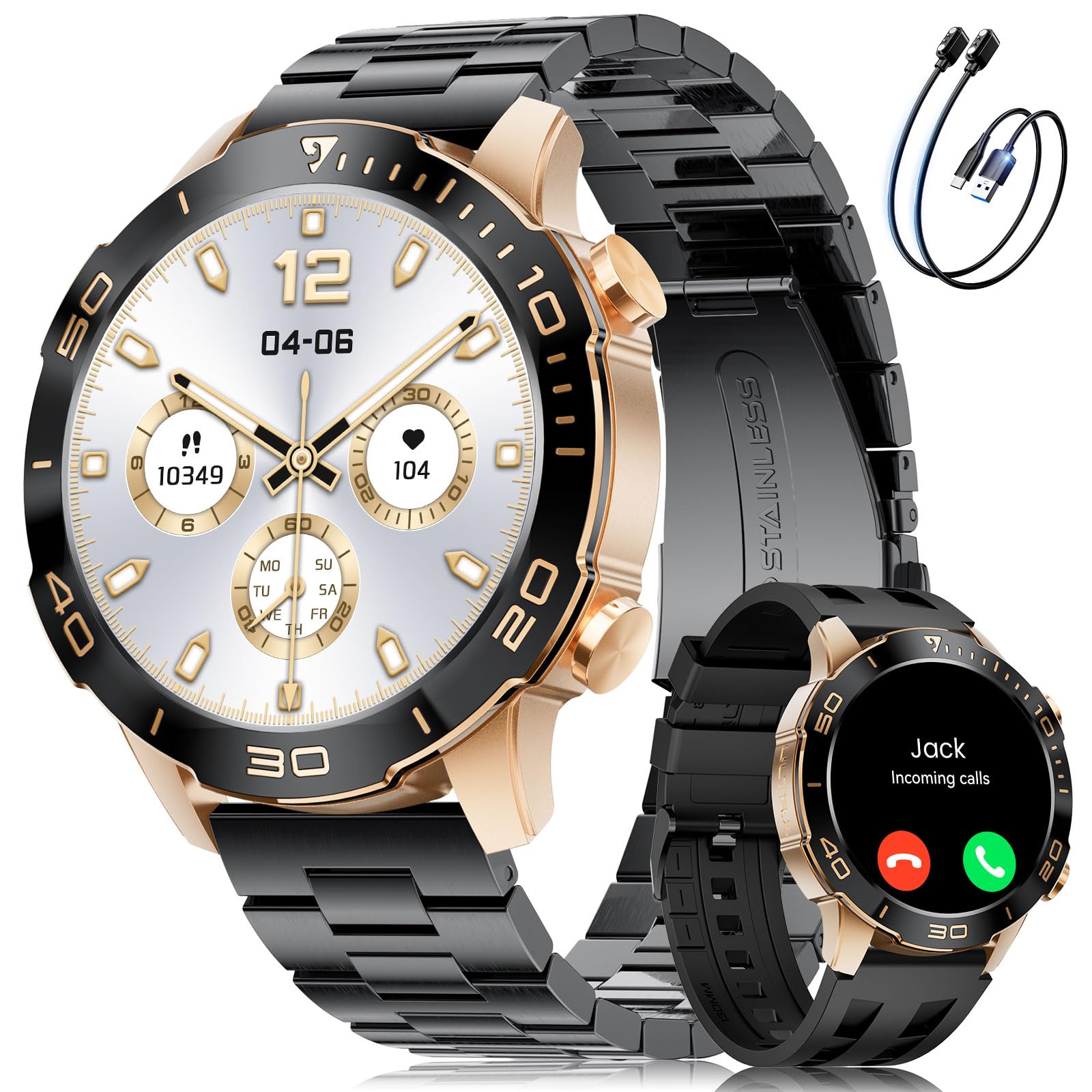 Men's Smartwatch Amoled Display thumbnail 2