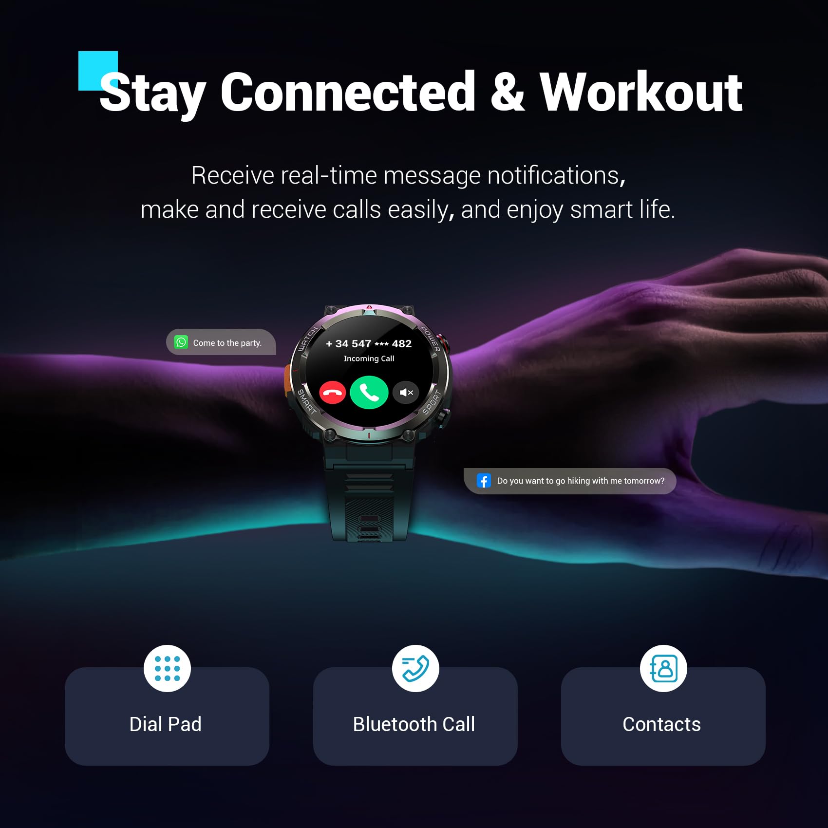 Military Smart Watch thumbnail 3