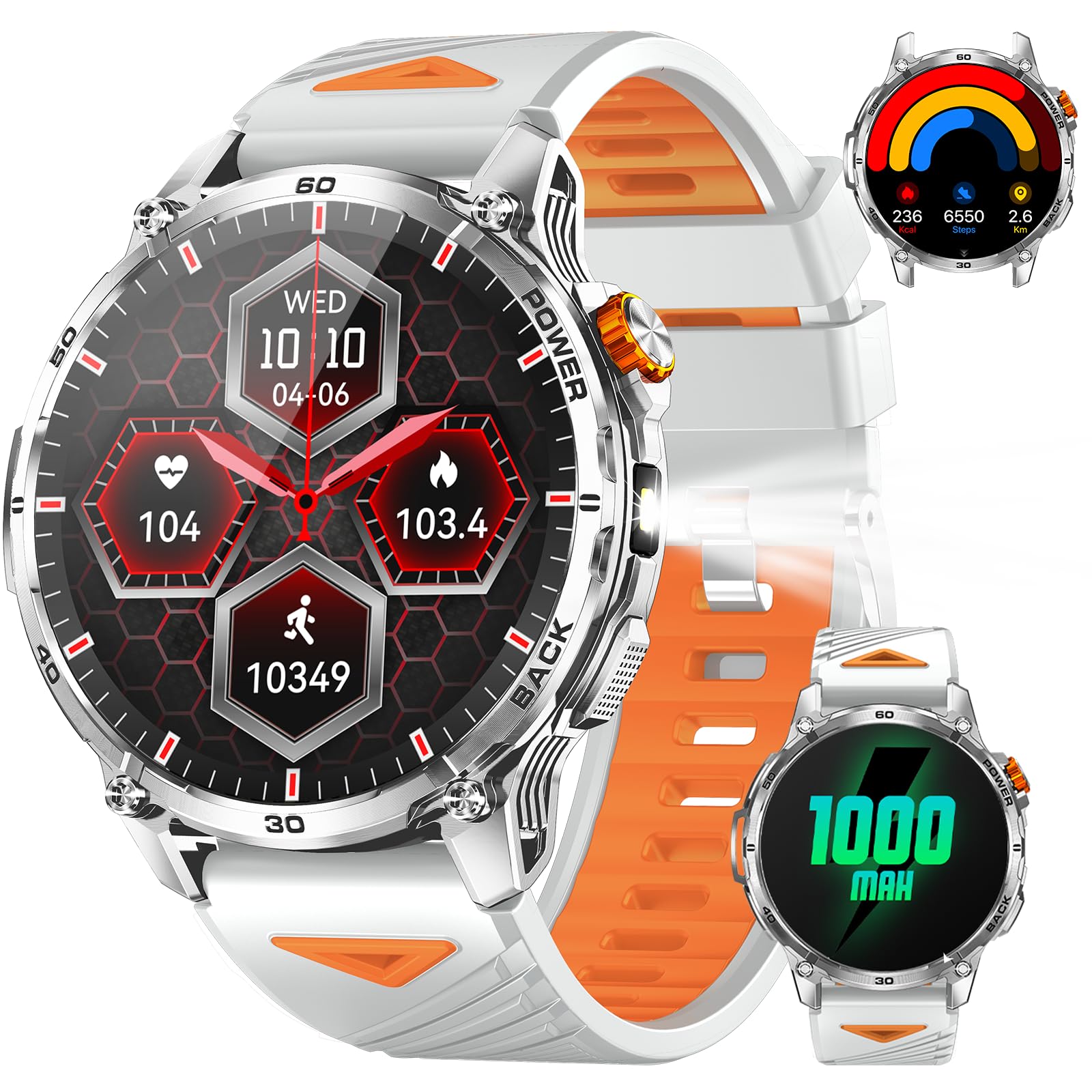 PODOEIL Military Smart Watches image 1