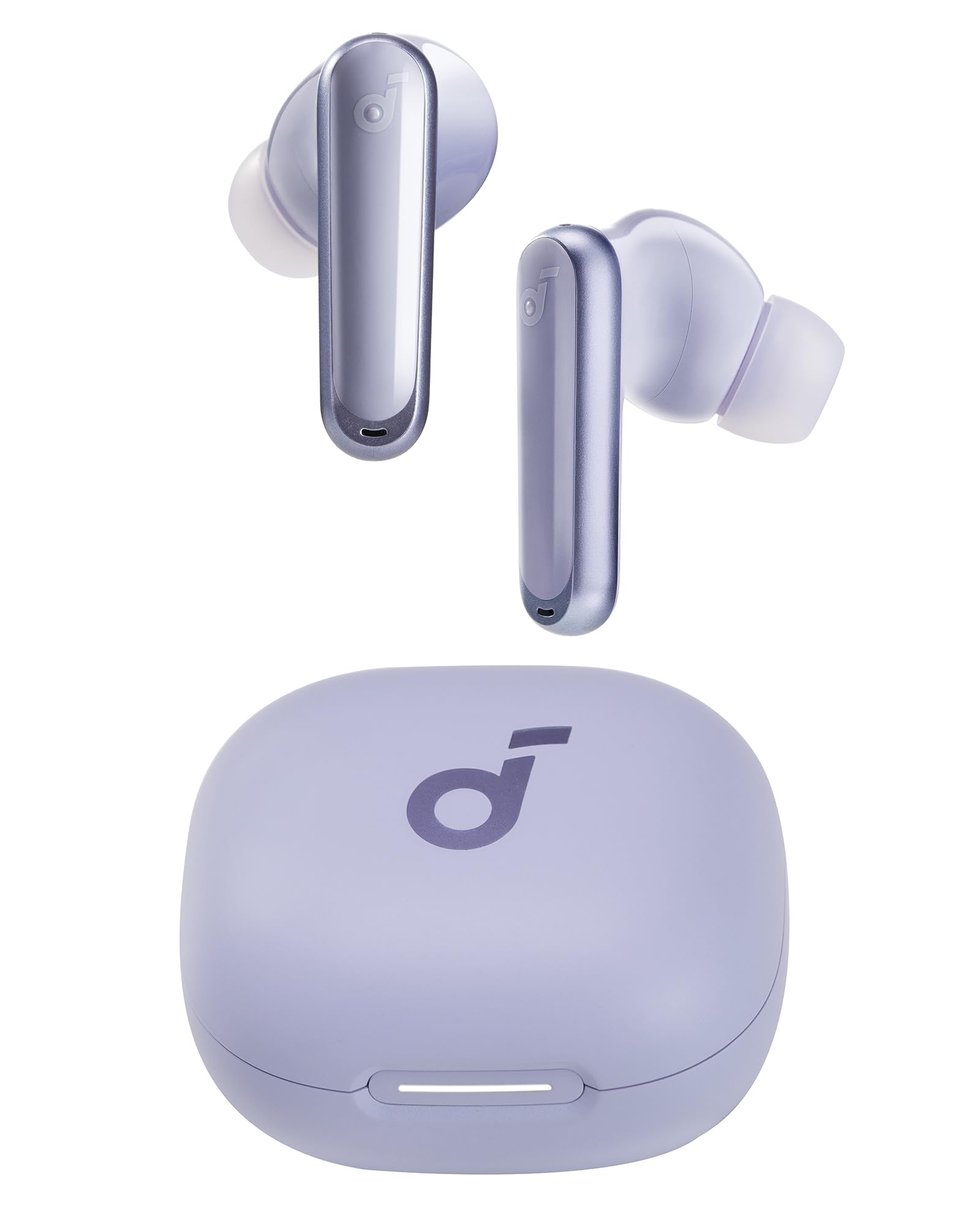 Soundcore P40i by Anker, Noise Cancelling Wireless Earbuds, Adaptive Noise Cancelling to Environments, Heavy Bass, 60H Playtime, 2-in-1 Case and Phone Stand, IPX5, Wireless Charging, Bluetooth 5.3 thumbnail 2