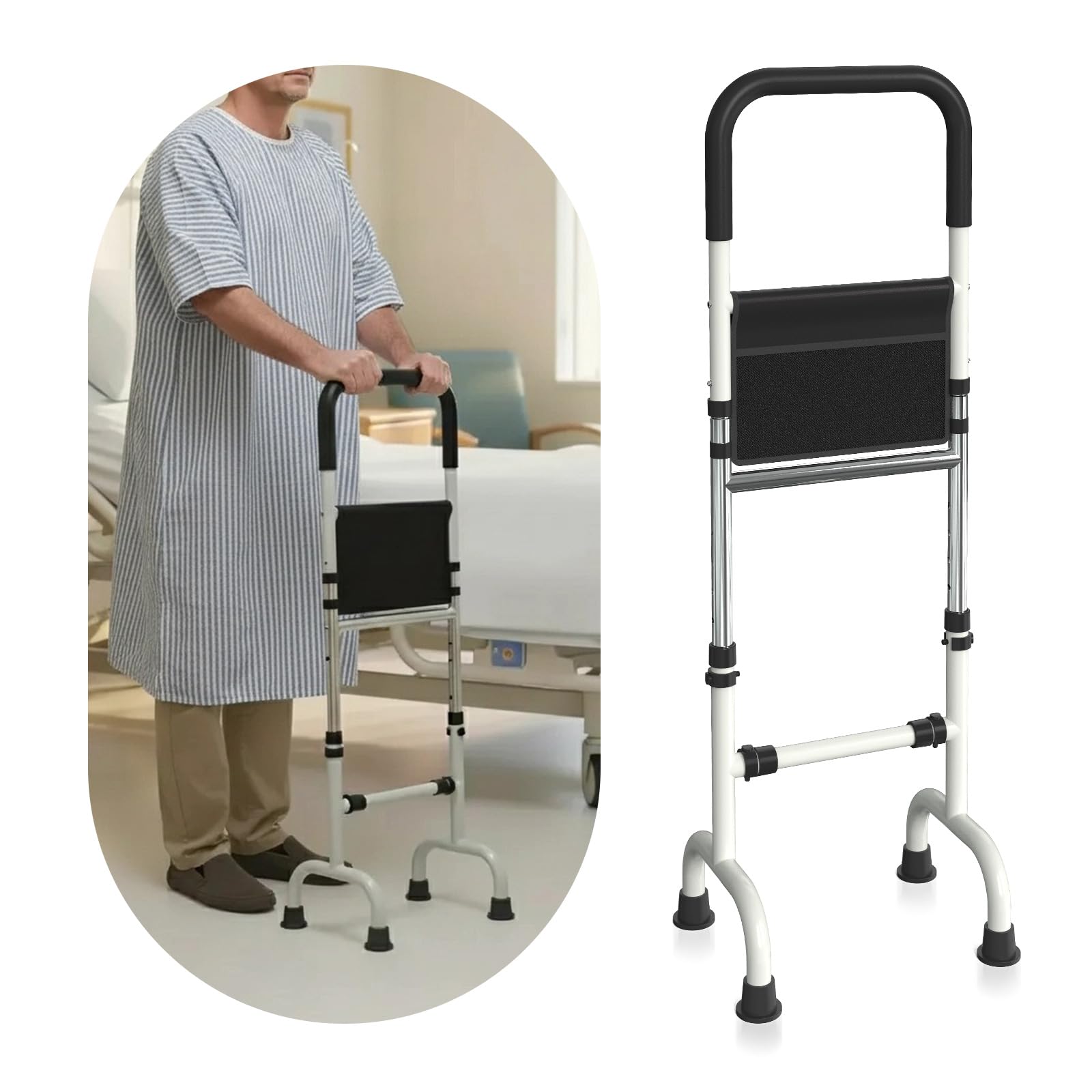 Stand Assist Aid for Elderly from Chair Couch Standing Aids &amp; Supports Walking Cane Adjustable Cane, Mobility Aids Tool Help get up for Seniors Toilet Bathroom thumbnail 2