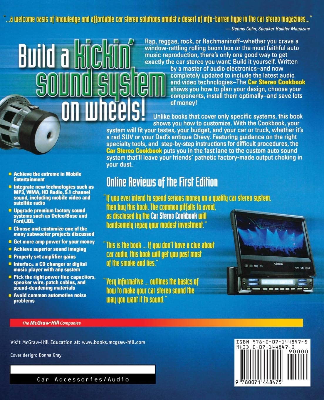 Car Stereo Cookbook (TAB Electronics) by Mark Rumreich thumbnail 4