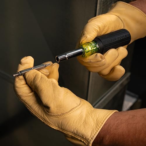 Klein Tools 32500 11-in-1 Screwdriver/Nut Driver Set with Cushion Grip Handle thumbnail 3