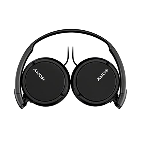 Sony MDR-ZX110 Wired On-Ear Headphones - Black image 1