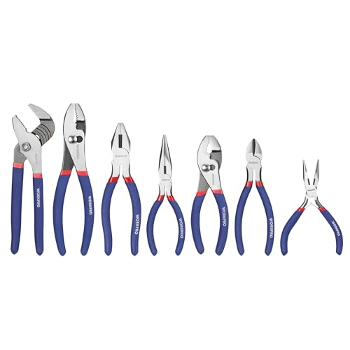 WORKPRO 7-Piece Pliers Set – Durable and Versatile Tools for Home and DIY Projects thumbnail 2