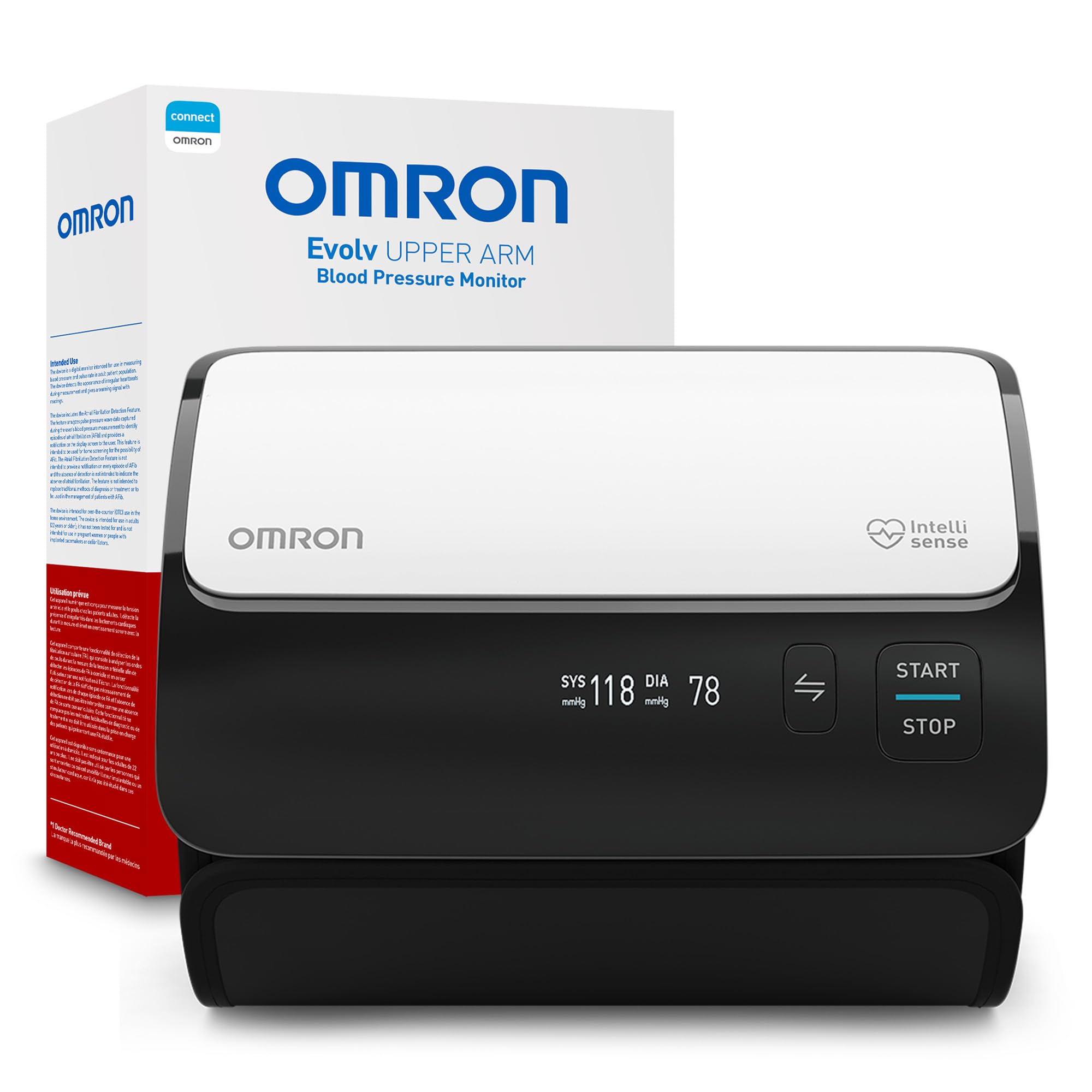 OMRON Evolv Wireless Blood Pressure Monitor with Upper Arm Cuff thumbnail 4